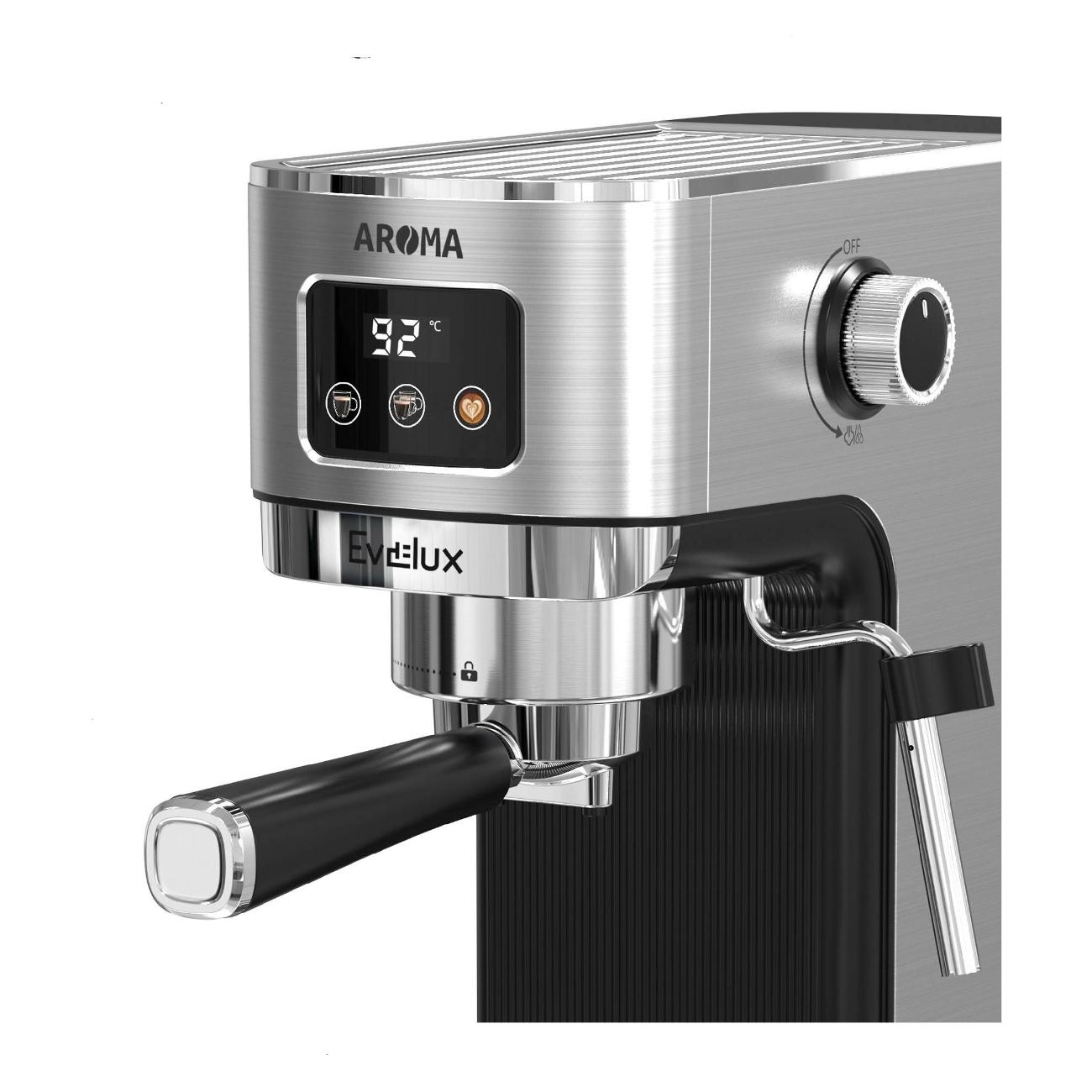 Кофеварка рожкового типа Evelux ECM 1009 Aroma