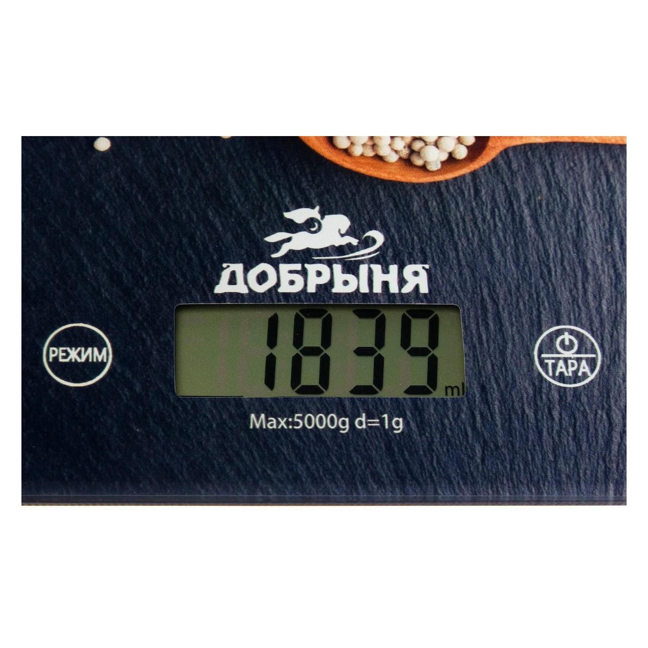 Весы кухонные Добрыня DO-3010D