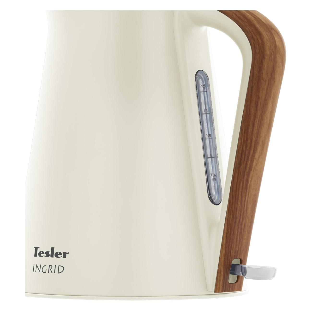 Электрочайник Tesler KT-1740 бежевый