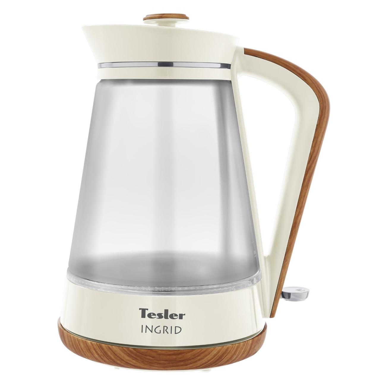 Электрочайник Tesler KT-1750 бежевый