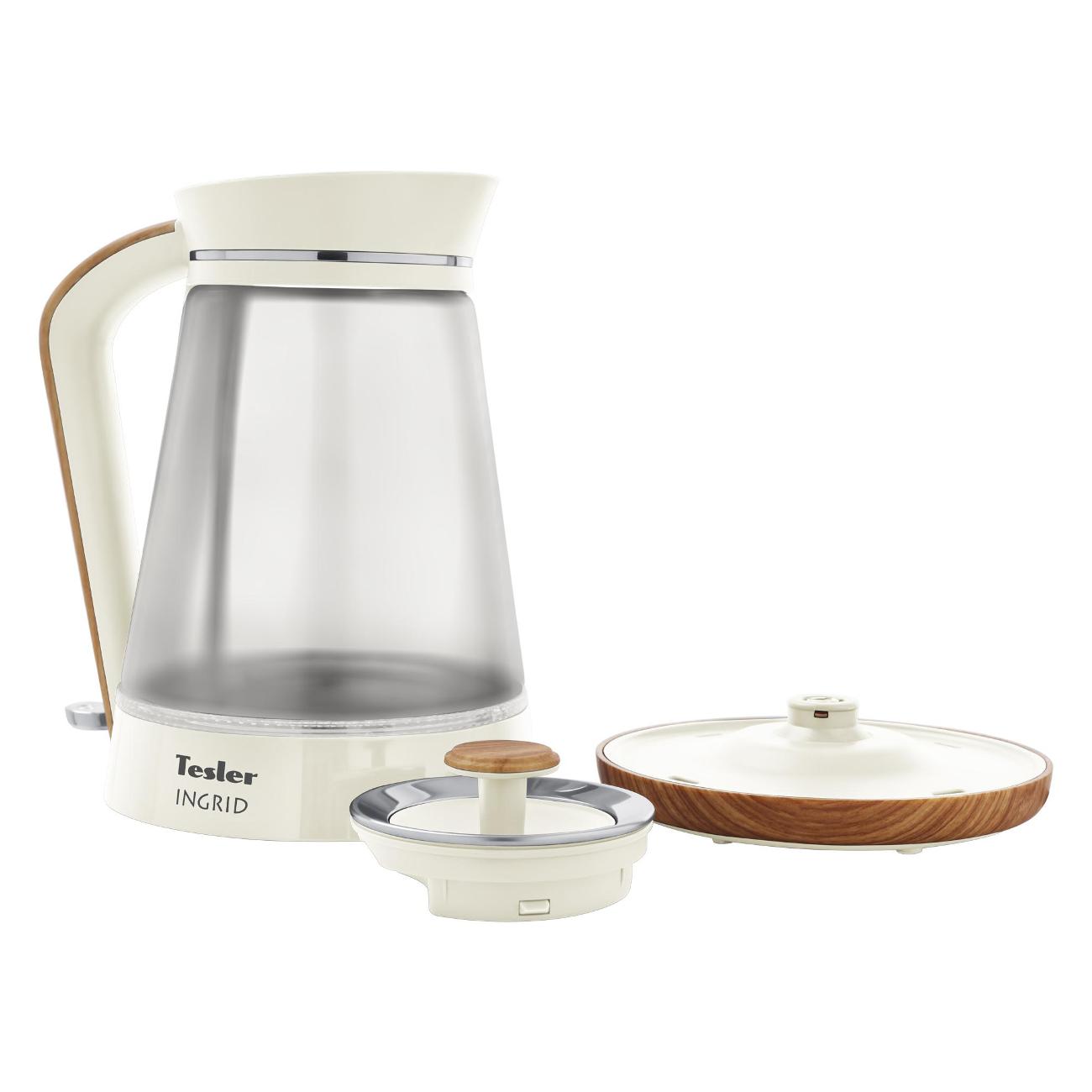 Электрочайник Tesler KT-1750 бежевый