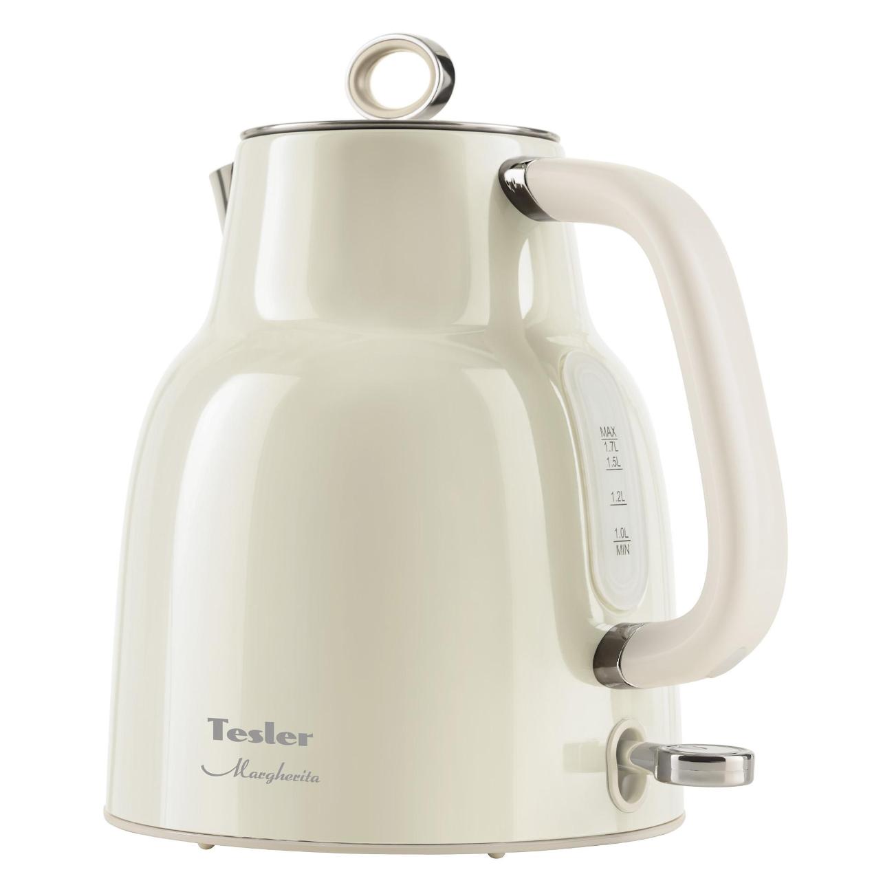 Электрочайник Tesler KT-1760 бежевый
