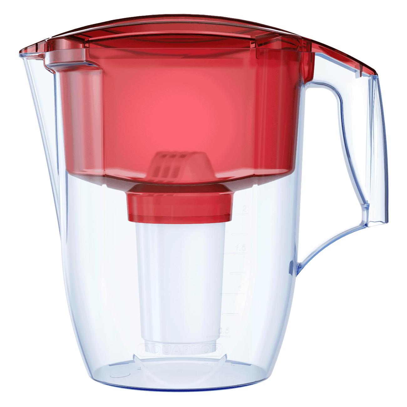 Кувшин Аквафор Кантри 3,9л A5 красный