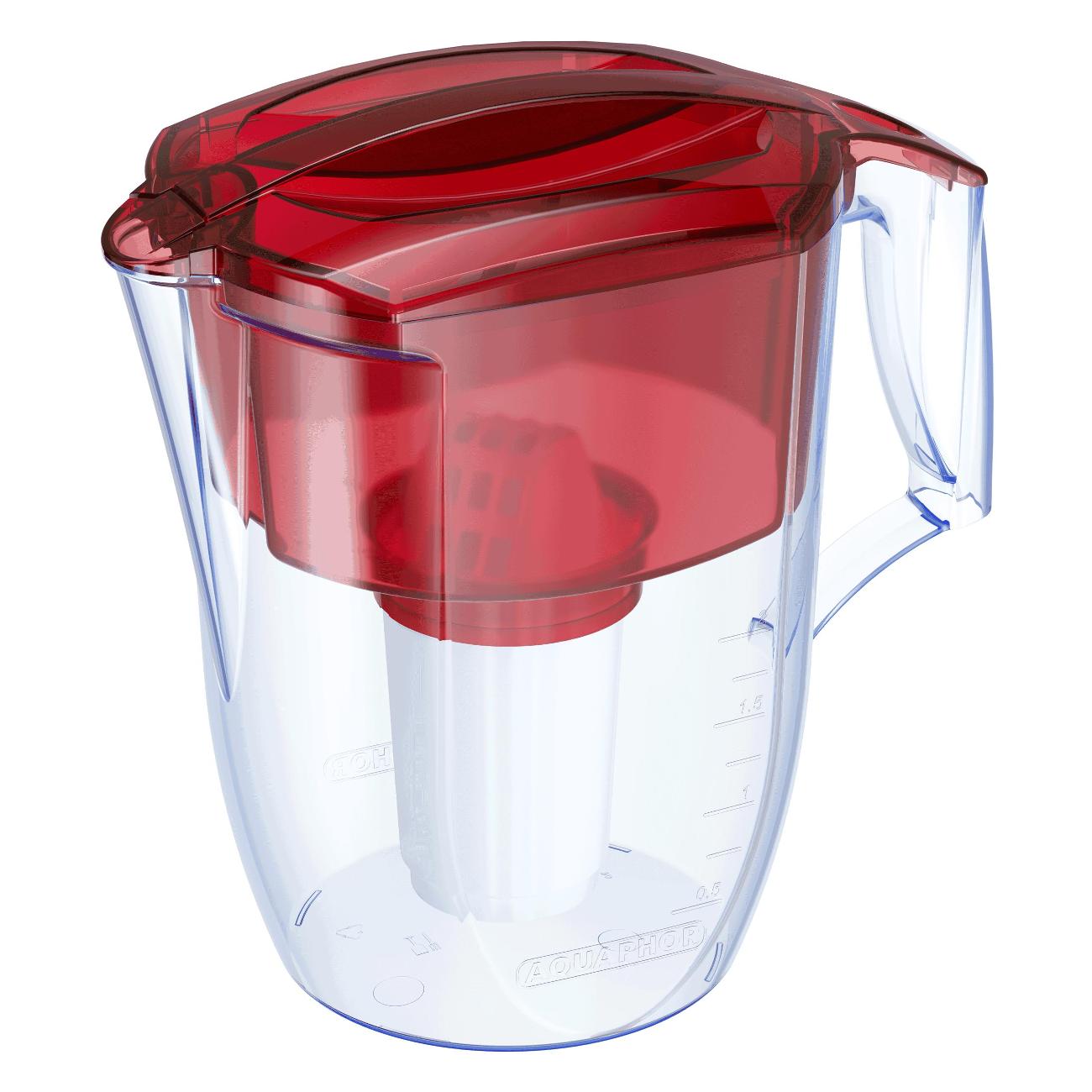 Кувшин Аквафор Кантри 3,9л A5 красный