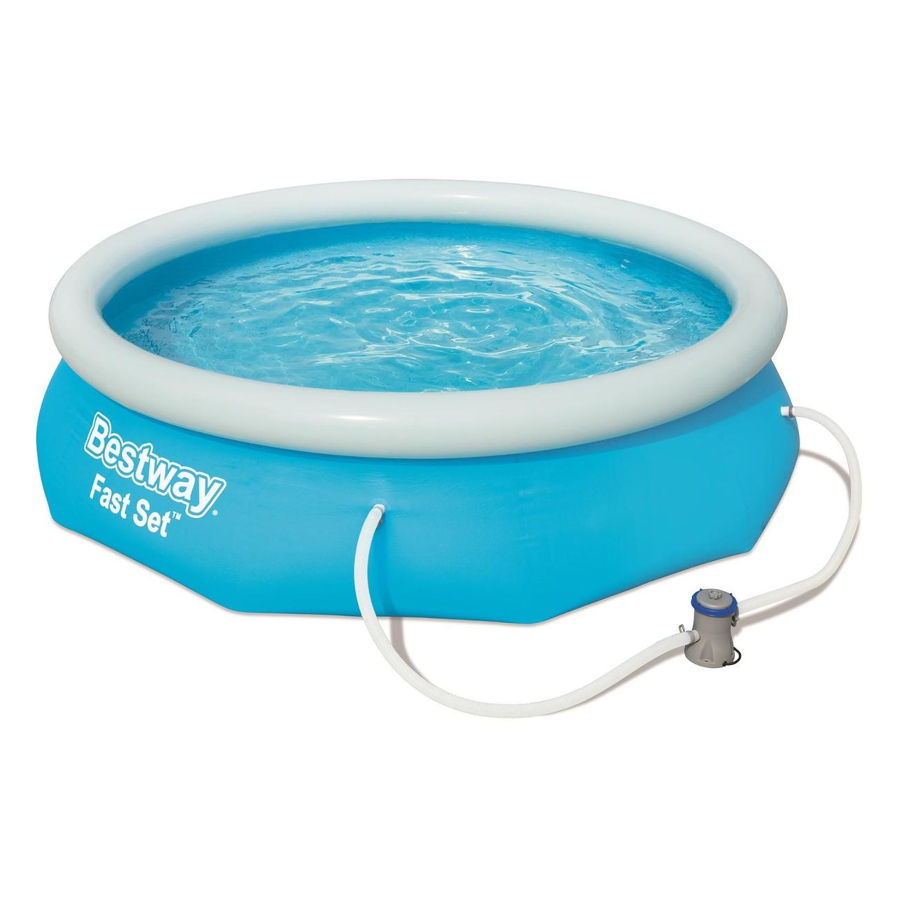 Бассейн надувной Bestway Fast Set, 305х76 см фото