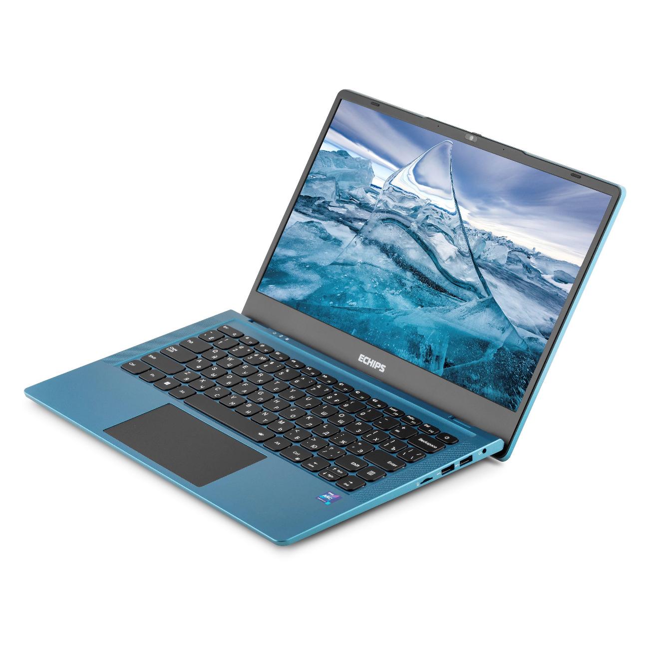 Ноутбук Echips Arctic 14.1" 1920x1080 IPS Intel Processor N100 8GB RAM SSD 256GB Win 11 Home