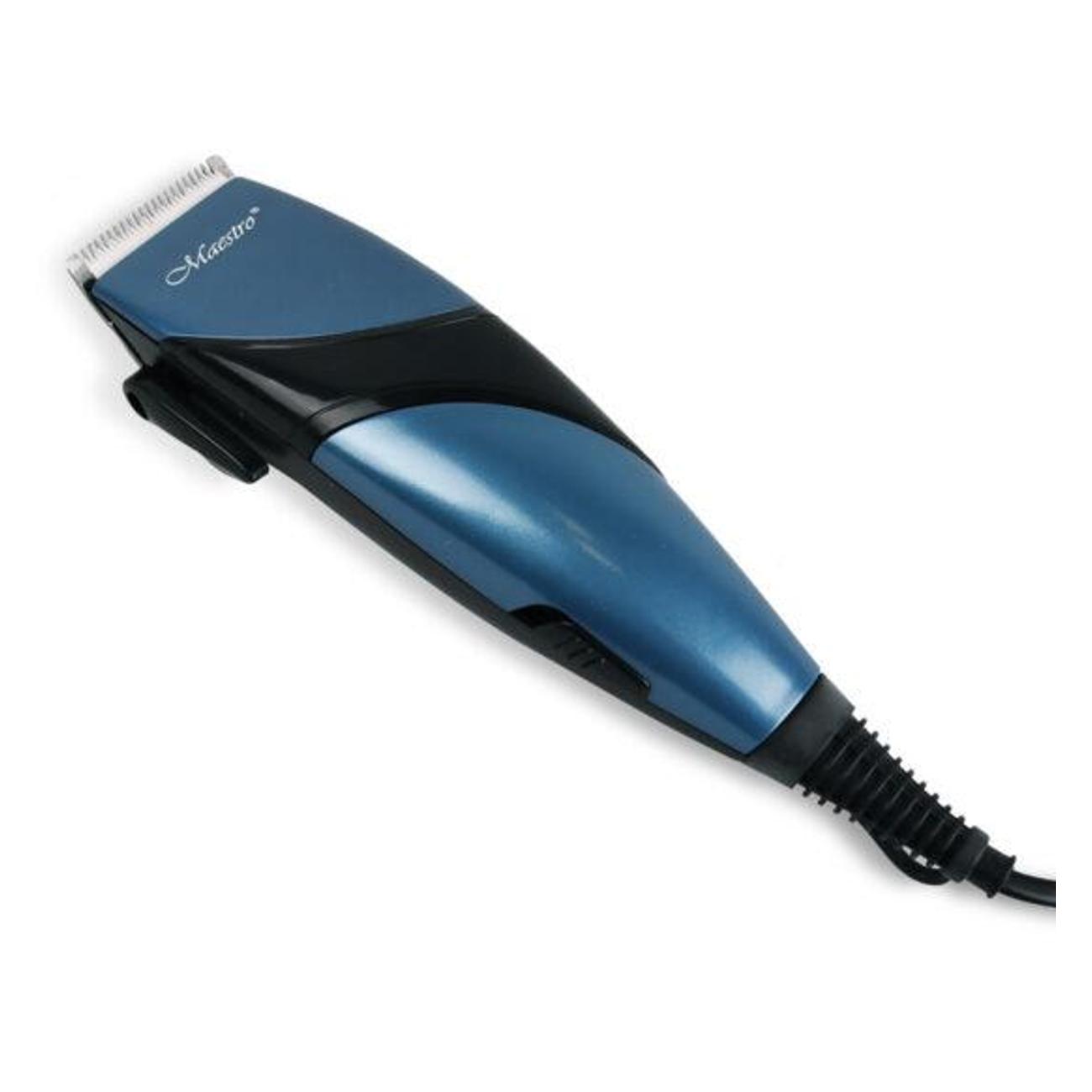 Машинка для стрижки волос Maestro MR-655C голубая