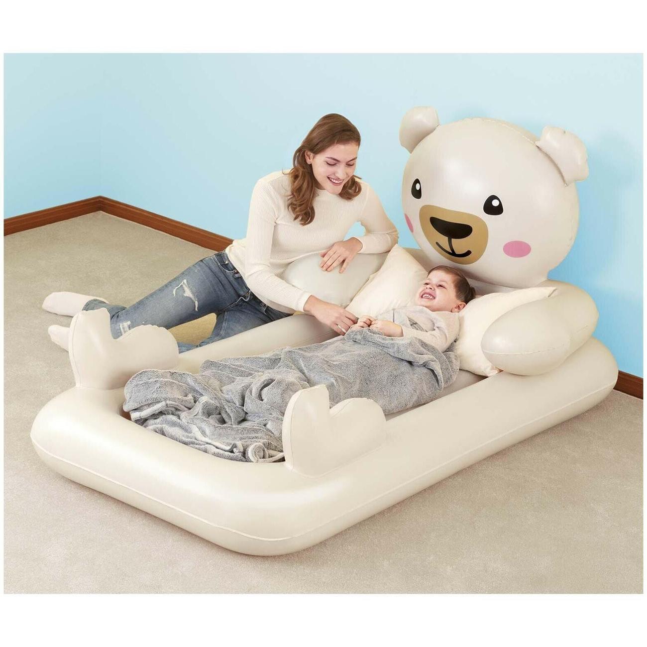 Надувная кровать Bestway 109х188х89см Мишка (67712 BW)