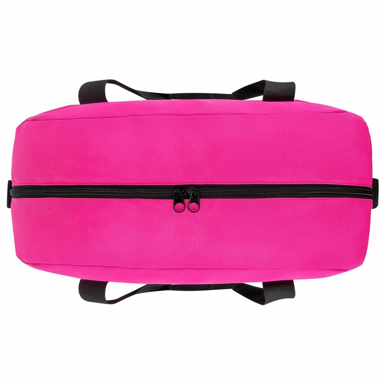 Сумка спортивная HEIKKI BASE, 30х44х17 см Black/ Pink