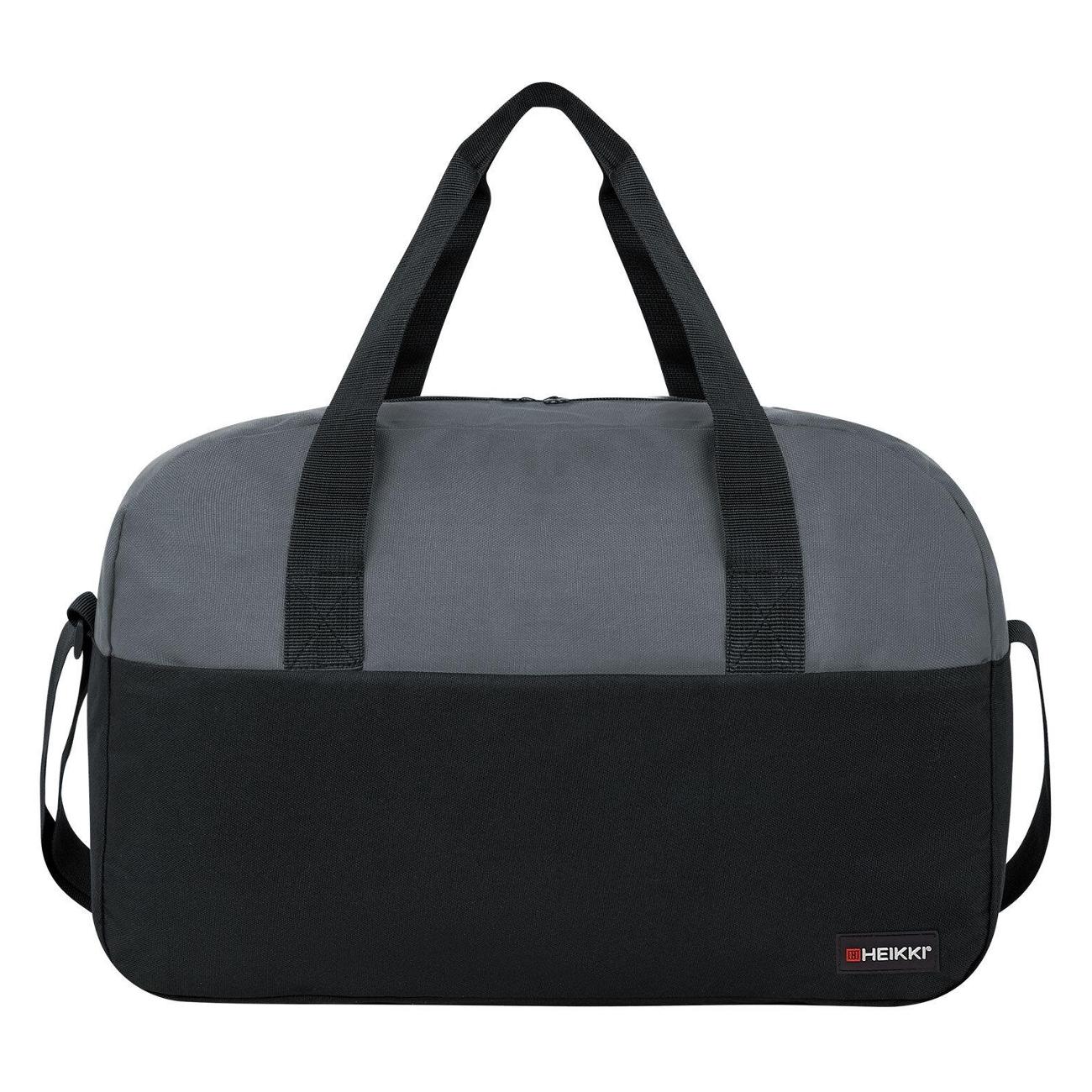 Сумка спортивная HEIKKI 30х44х17см серая (272623)