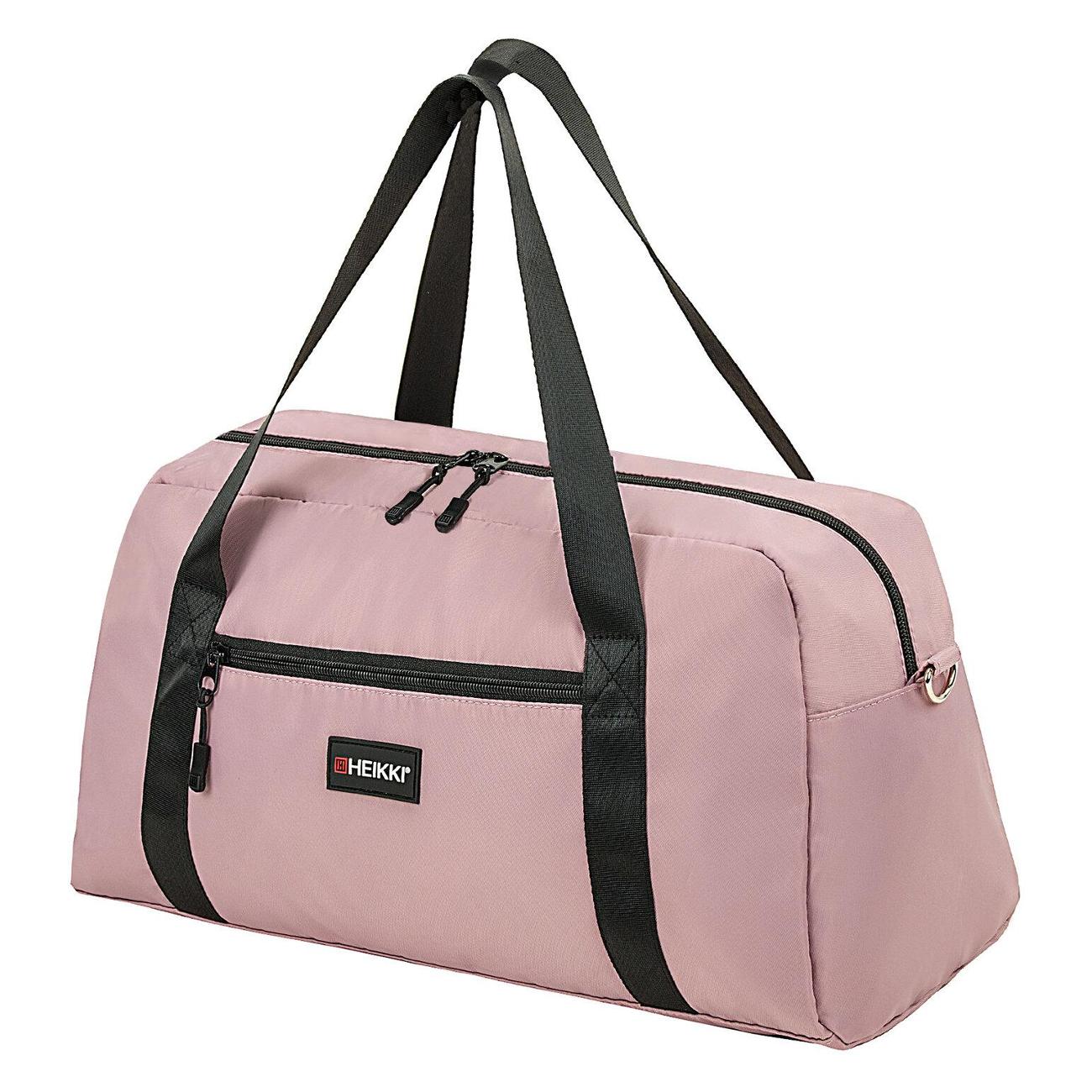 Сумка спортивная HEIKKI EFFECT, 26х48х21 см Pink