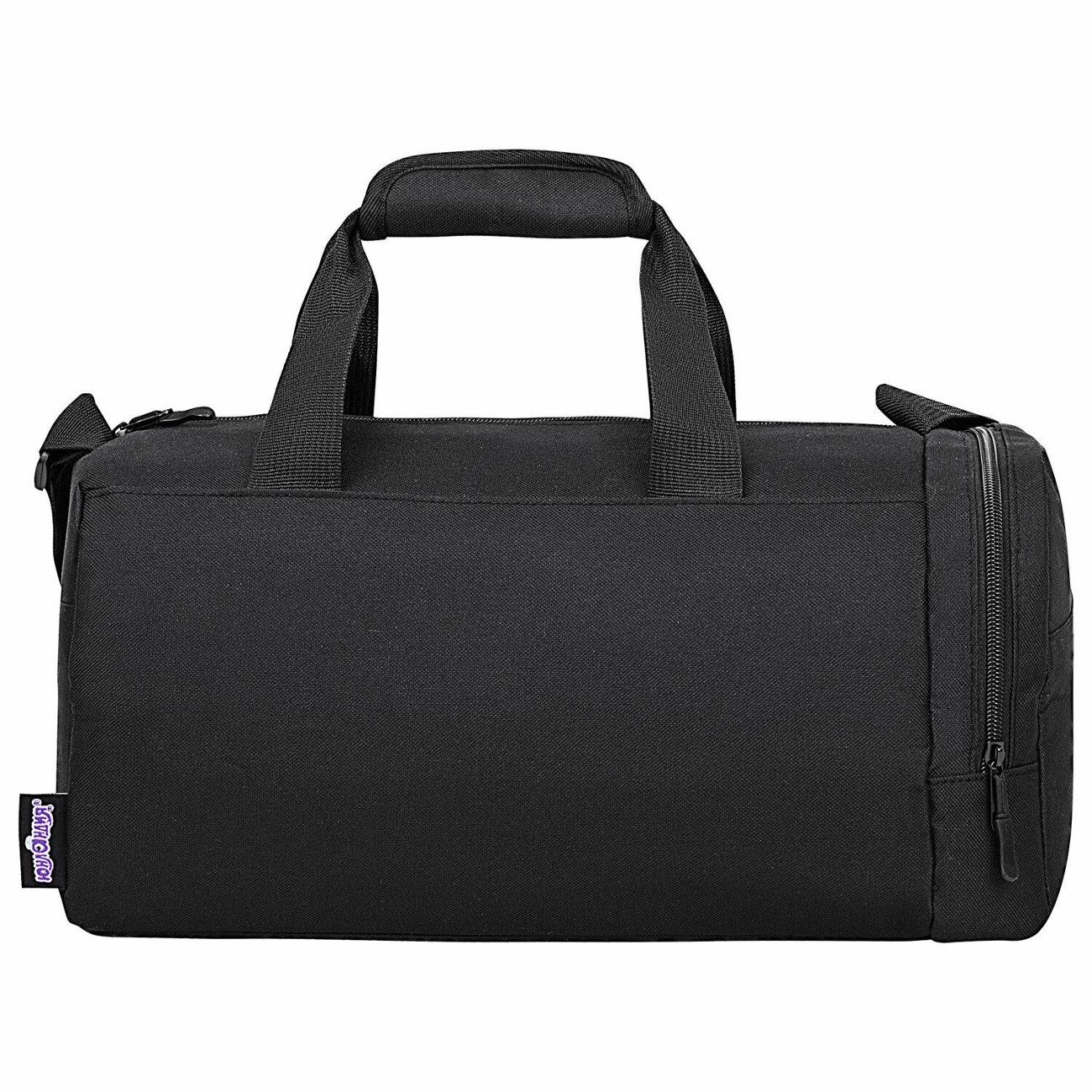 Сумка спортивная Юнландия с отделением для обуви, 40х22х20 см Black