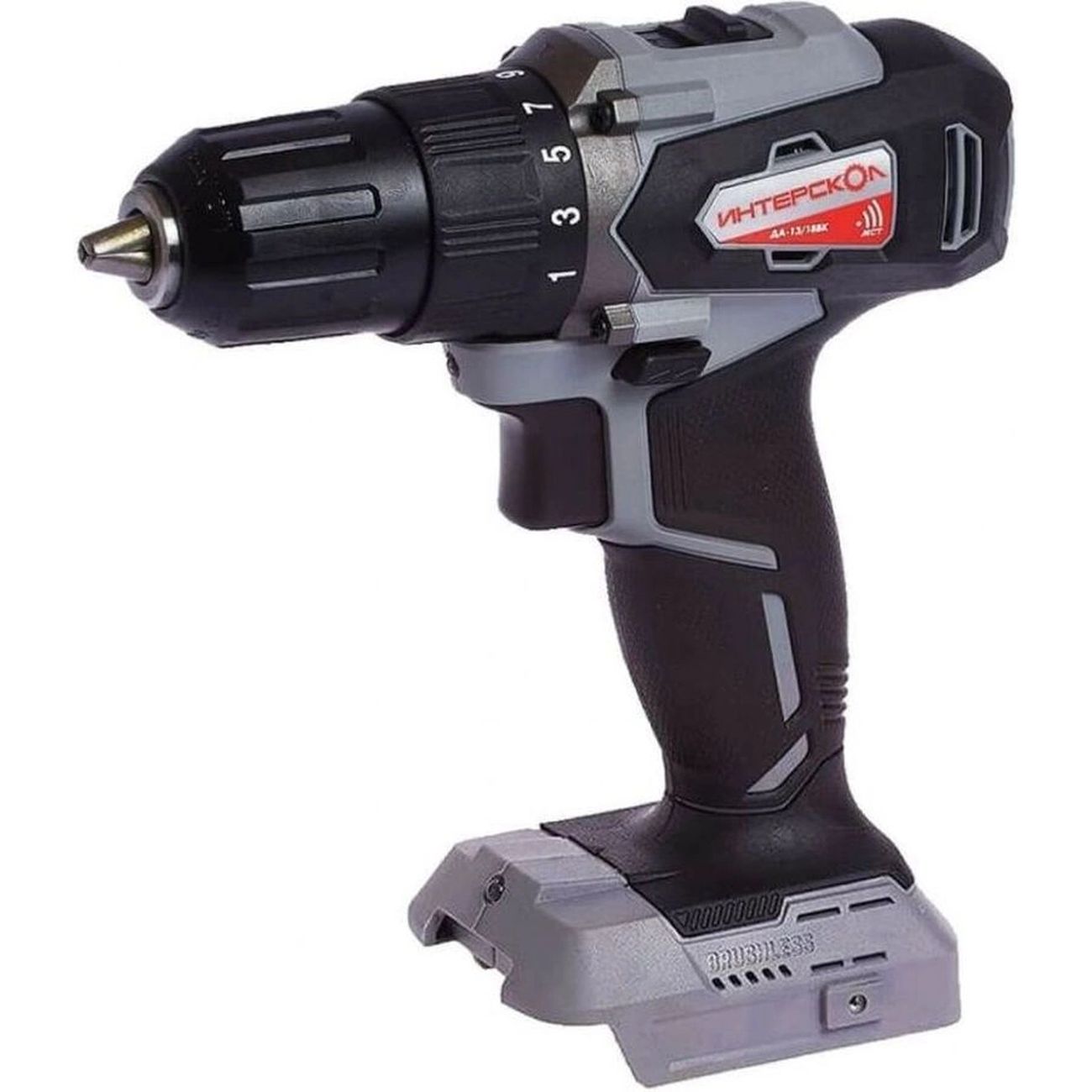 Дрель-шуруповерт ИНТЕРСКОЛ ДА-13/18ВК без АКБ и ЗУ фото