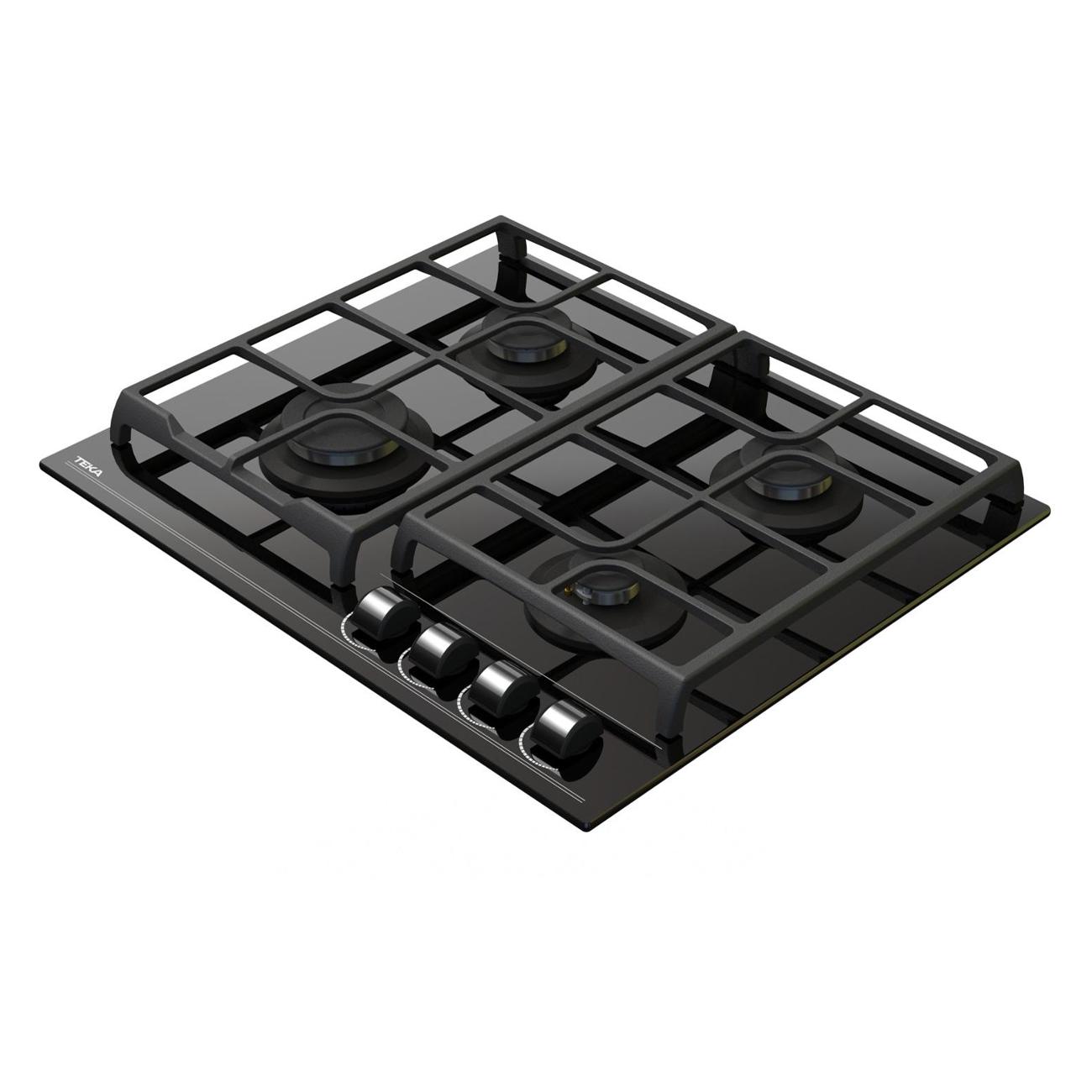 Встраиваемая газовая панель независимая Teka GBC 64100 KBN ночной