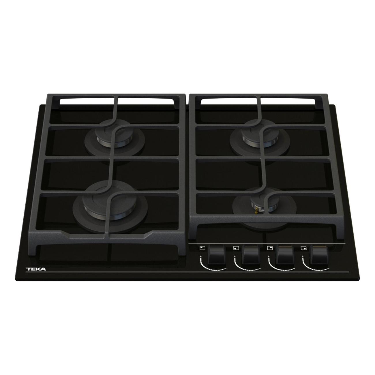 Встраиваемая газовая панель независимая Teka GBC 64100 KBN ночной