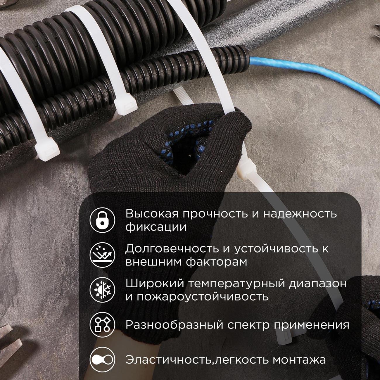 Стяжка Rexant 07-0502