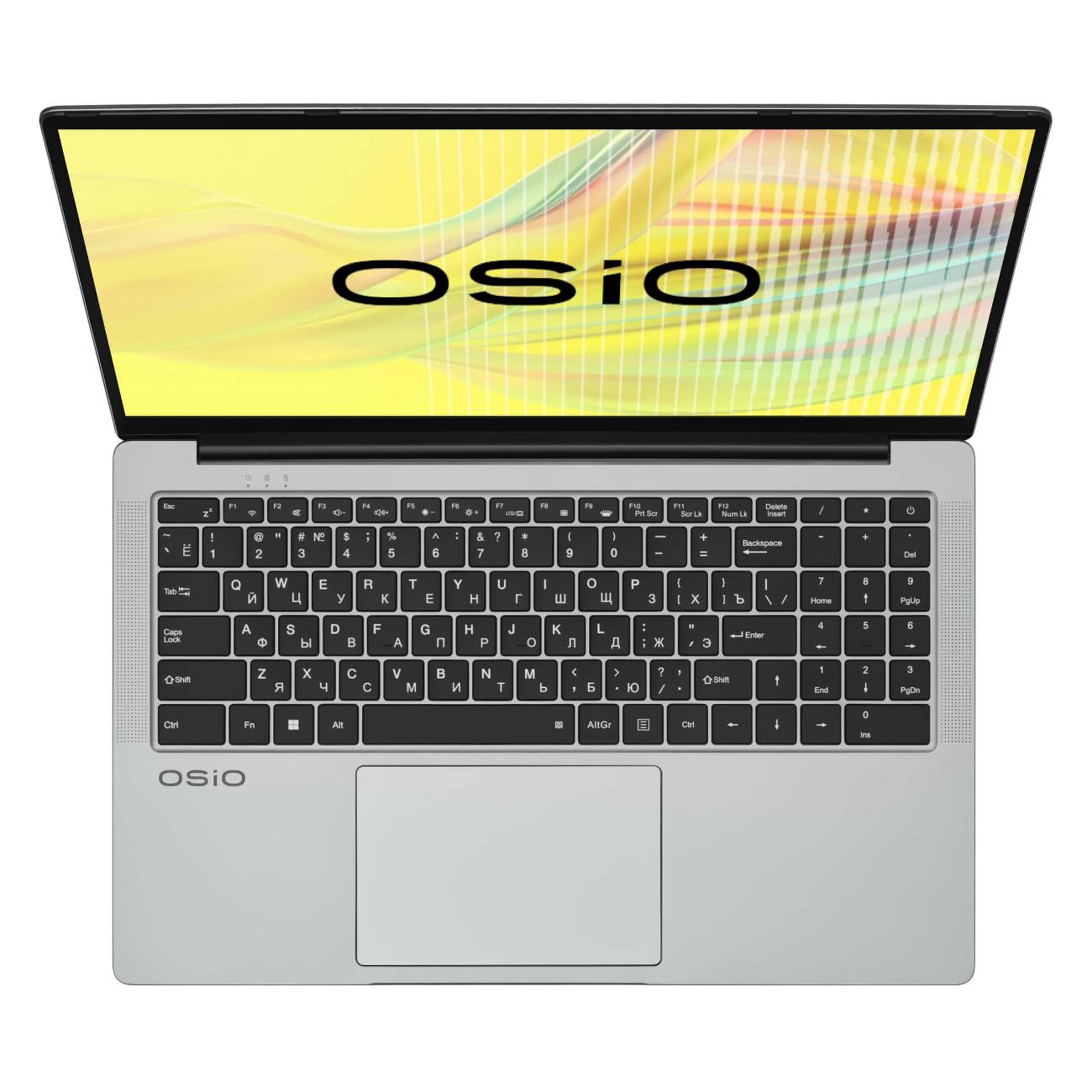 Ноутбук OSiO FocusLine F160i-003/16,1"/Core i3-1215u/8/256/Win/серый