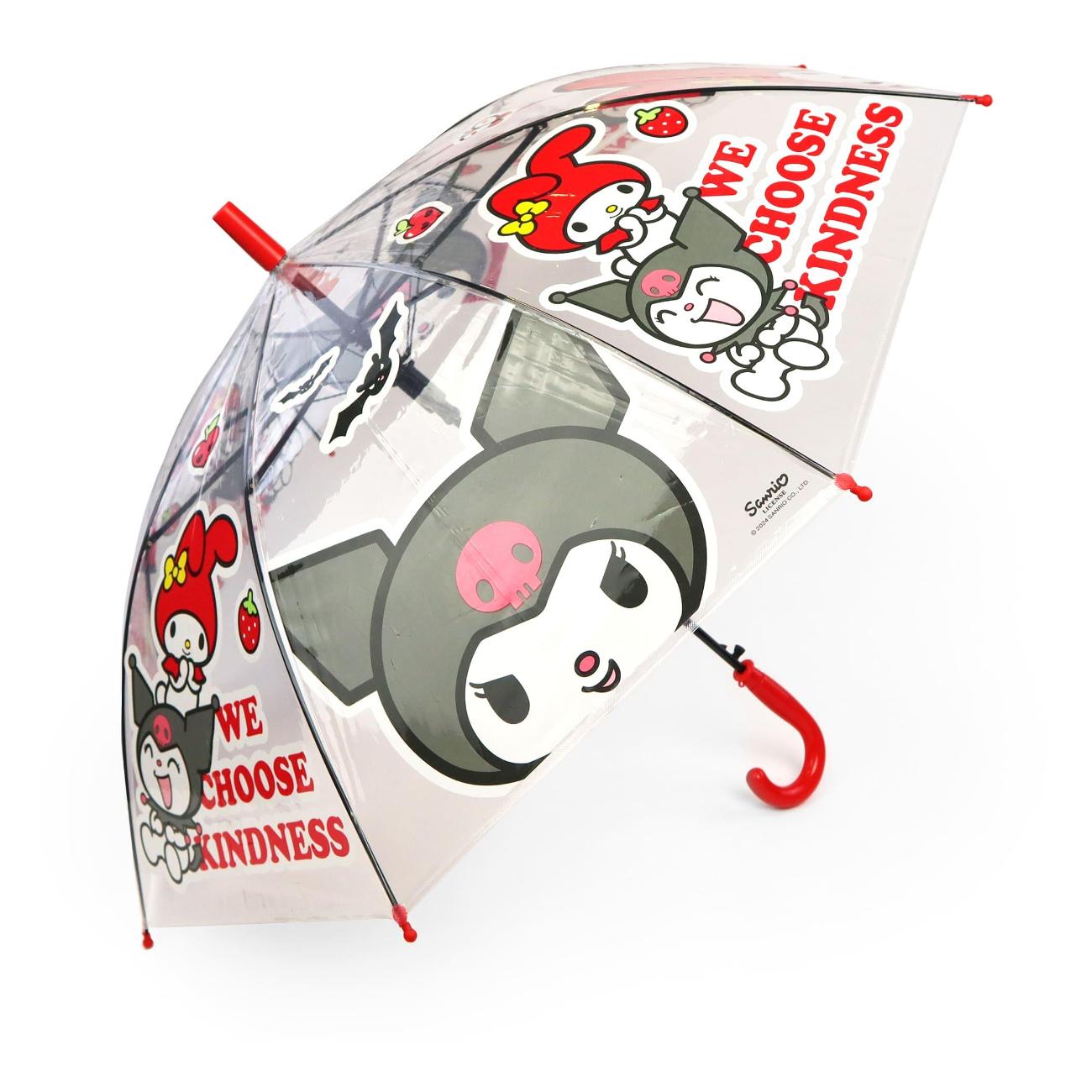 Зонт ND Play полуавтоматический Куроми и Май Мелоди