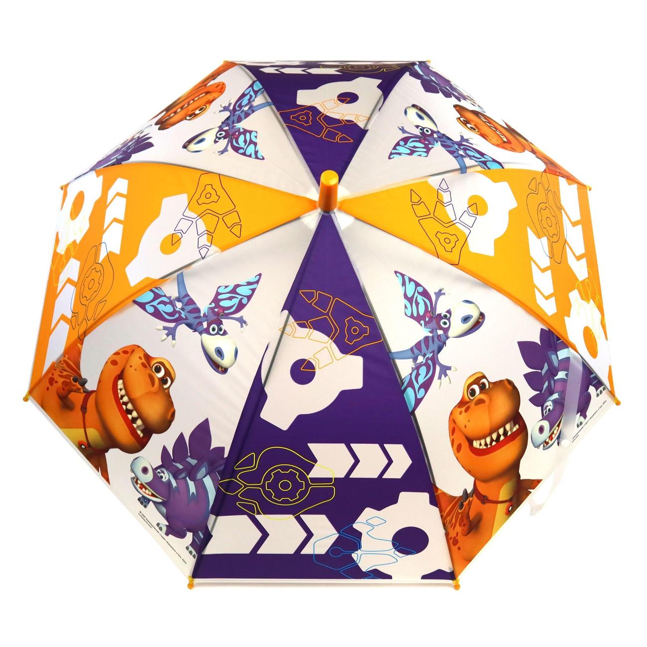 Зонт ND Play полуавтоматический Турбозавры