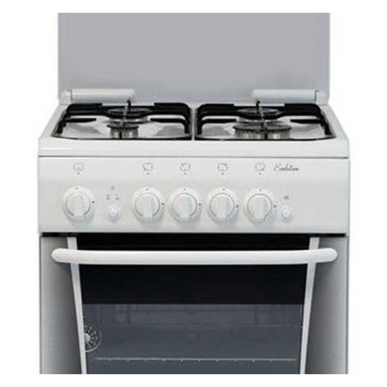 Газовая плита de luxe 506040.14 г (крышка) ЧР