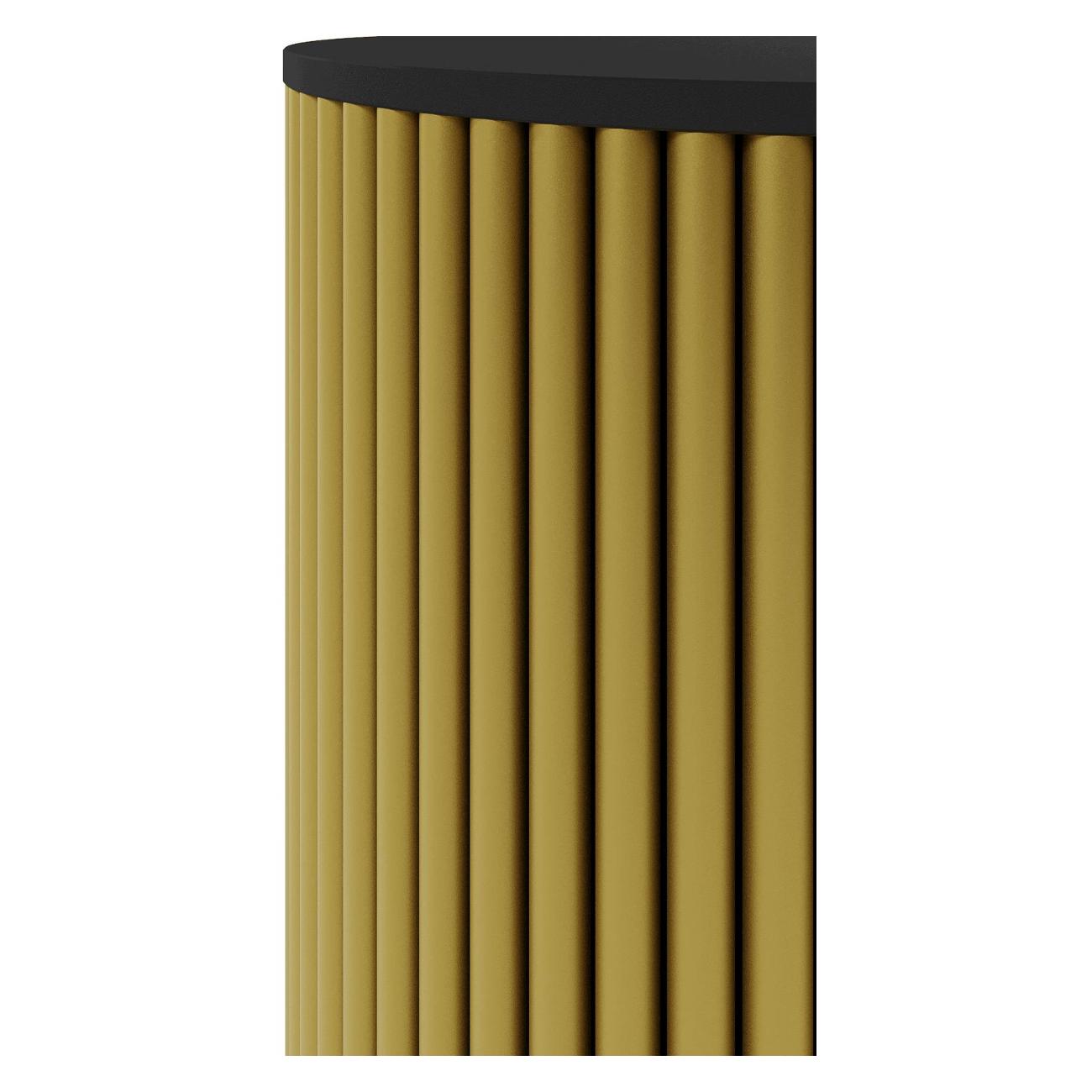 Столик журнальный GENGLASS TRUBIS Wood S золотой