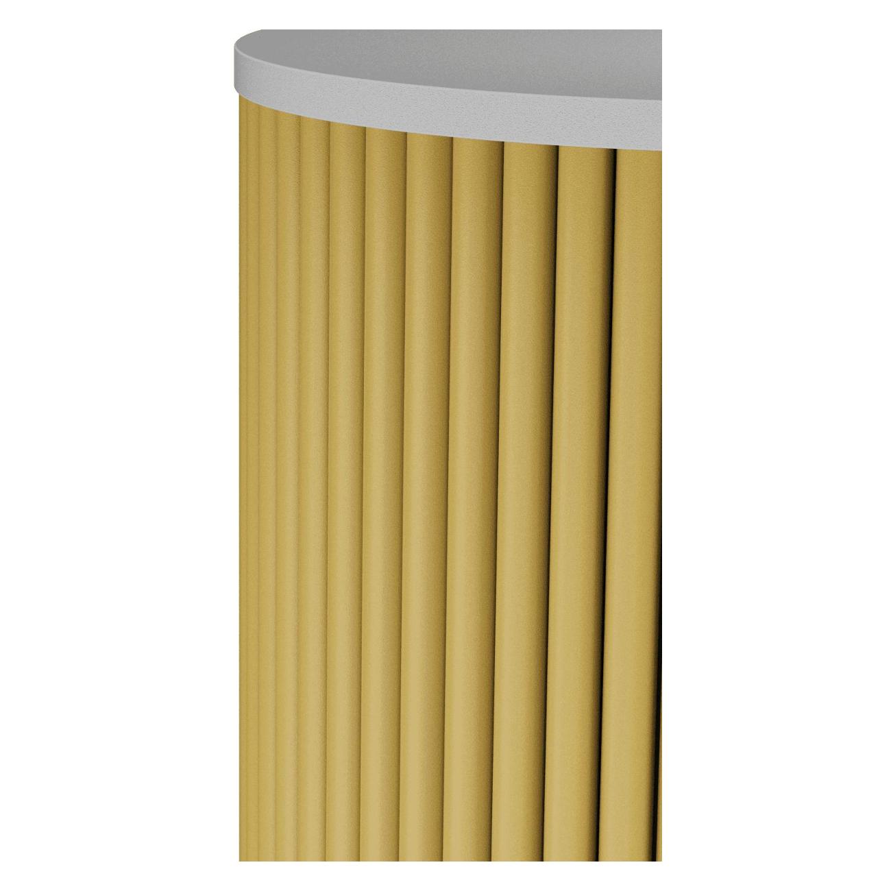 Столик журнальный GENGLASS TRUBIS Wood S золотой