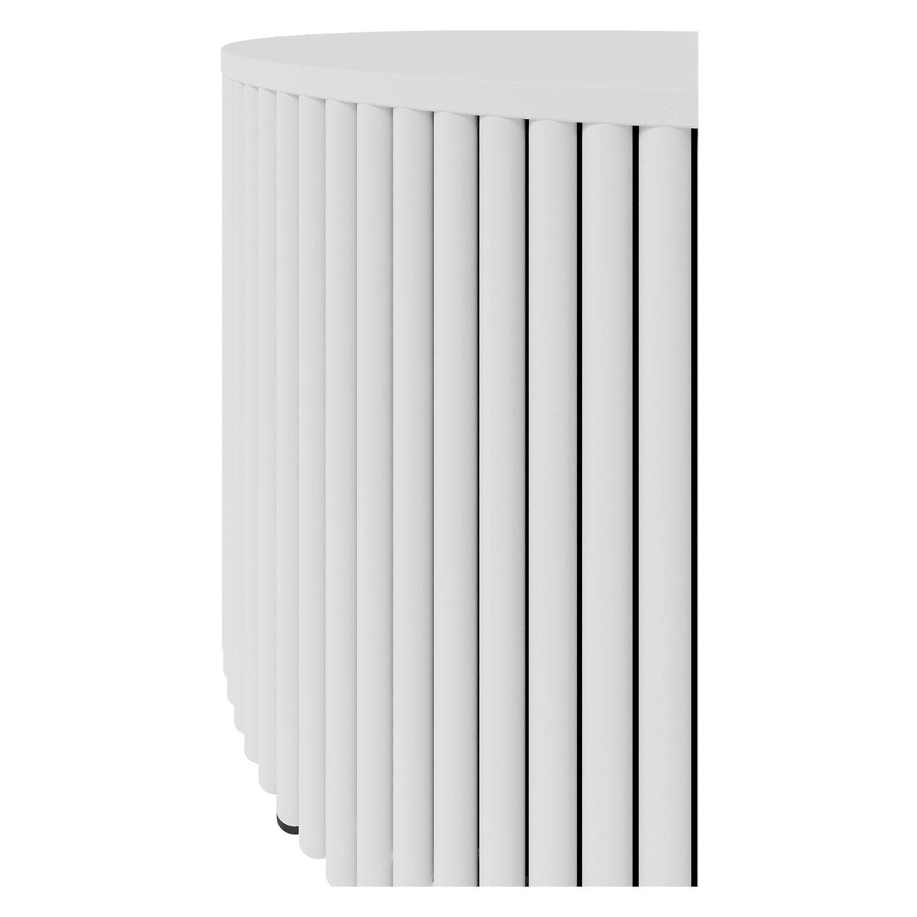 Столик журнальный GENGLASS TRUBIS Wood M белый