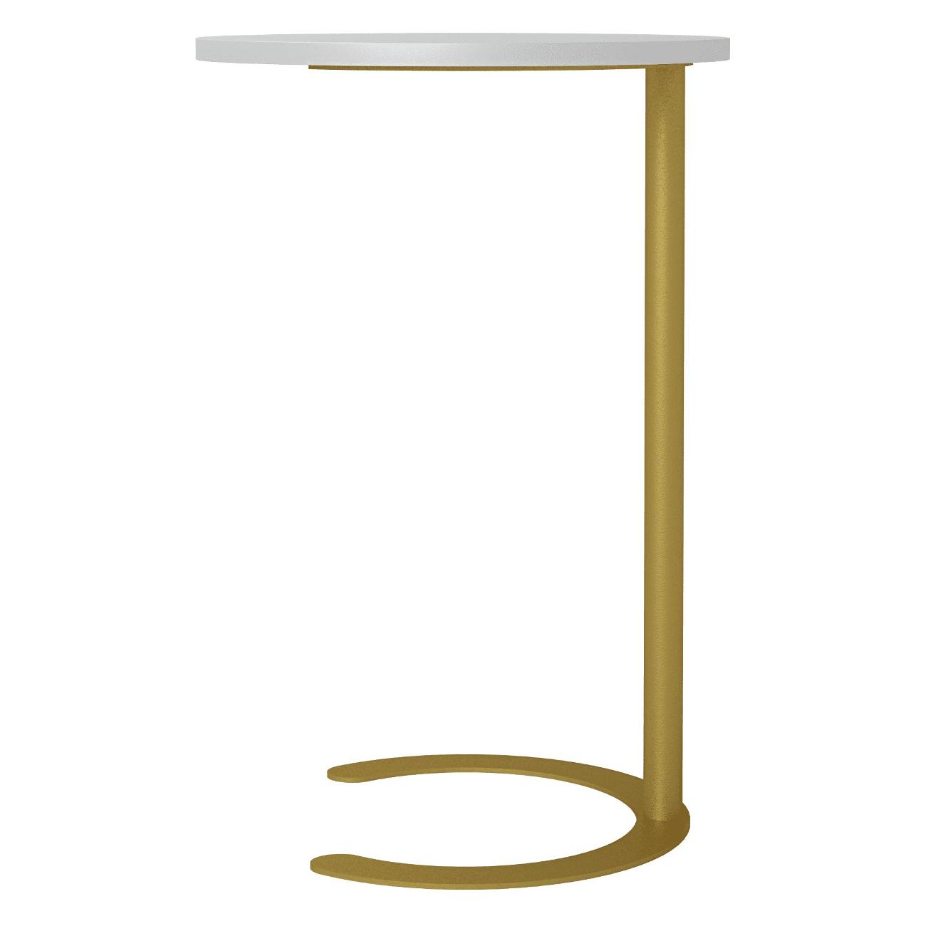 Столик журнальный GENGLASS HORSIX Wood S золотой