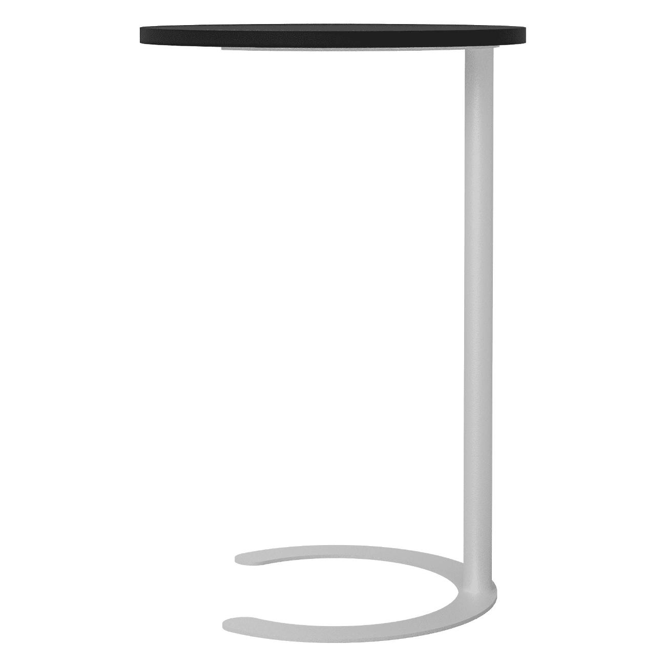 Столик журнальный GENGLASS HORSIX Wood S белый