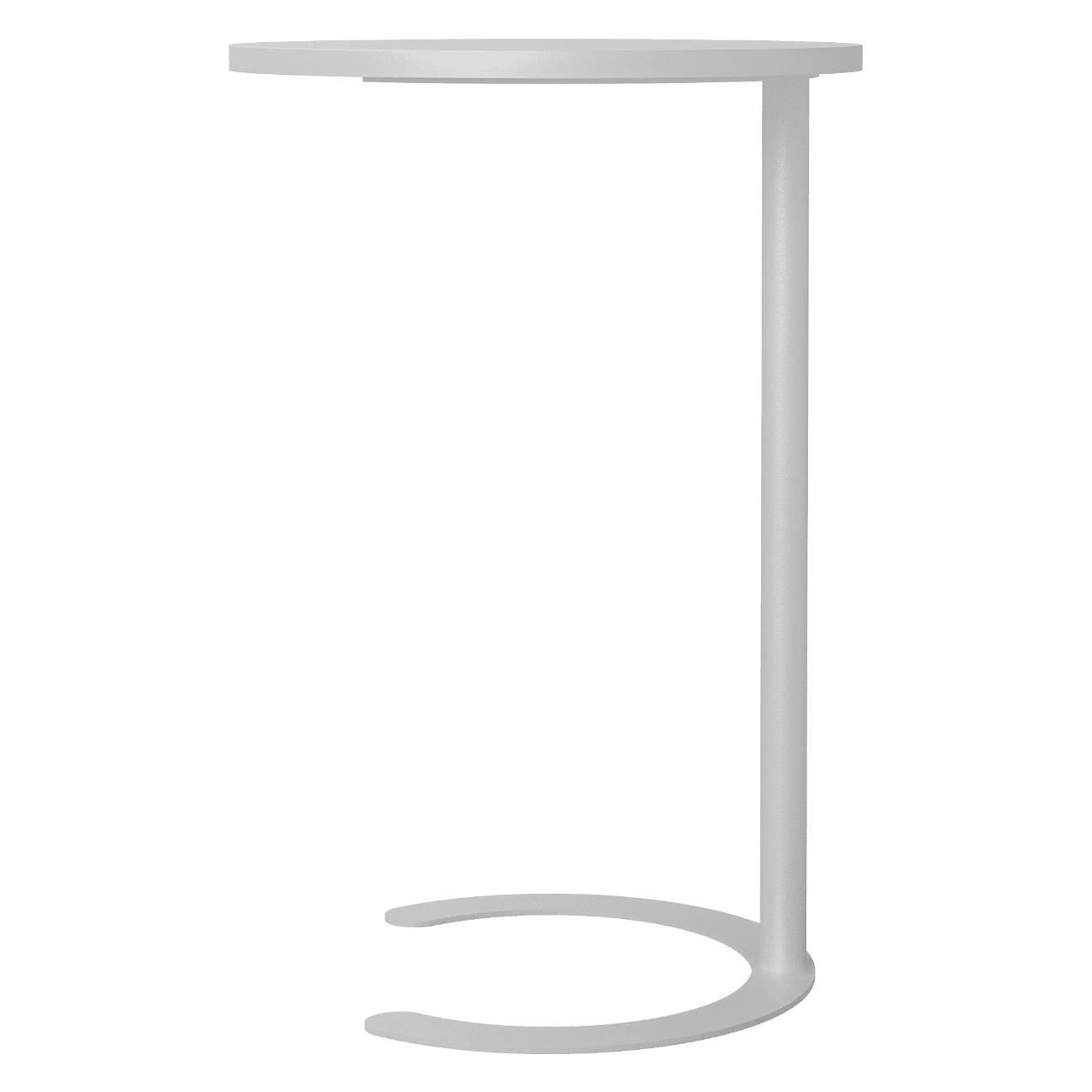 Столик журнальный GENGLASS HORSIX Wood S белый