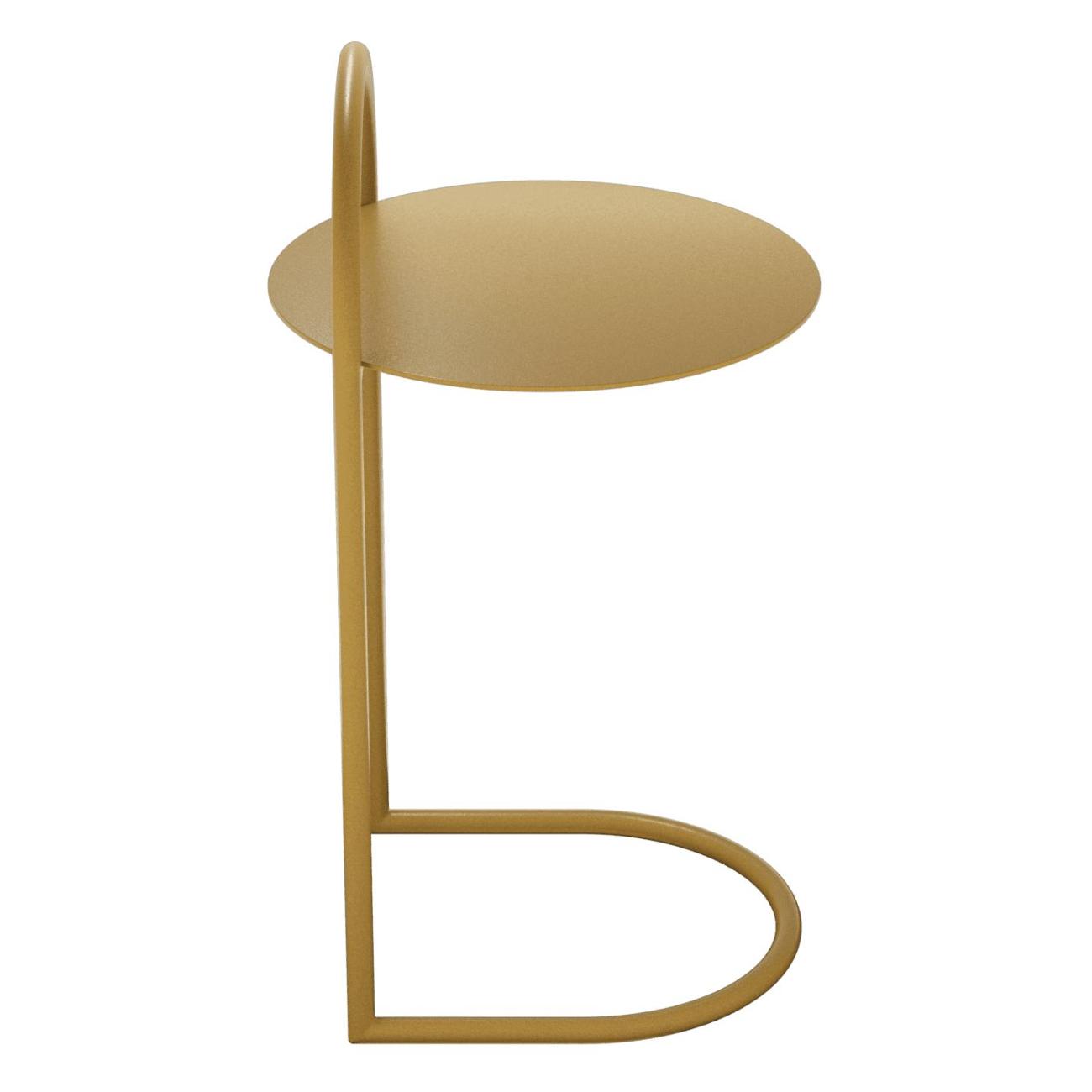 Столик журнальный GENGLASS EVEZER золотой