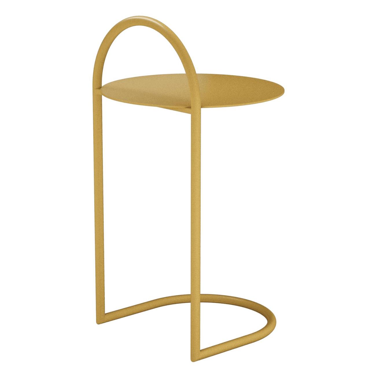 Столик журнальный GENGLASS EVEZER золотой