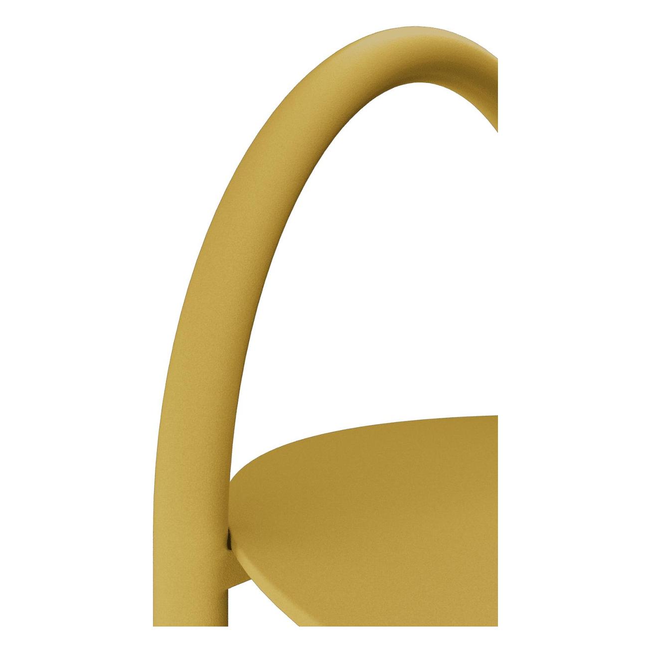 Столик журнальный GENGLASS EVEZER золотой