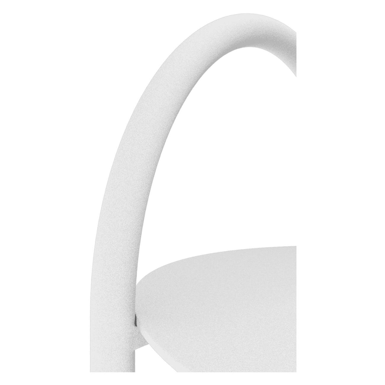 Столик журнальный GENGLASS EVEZER белый