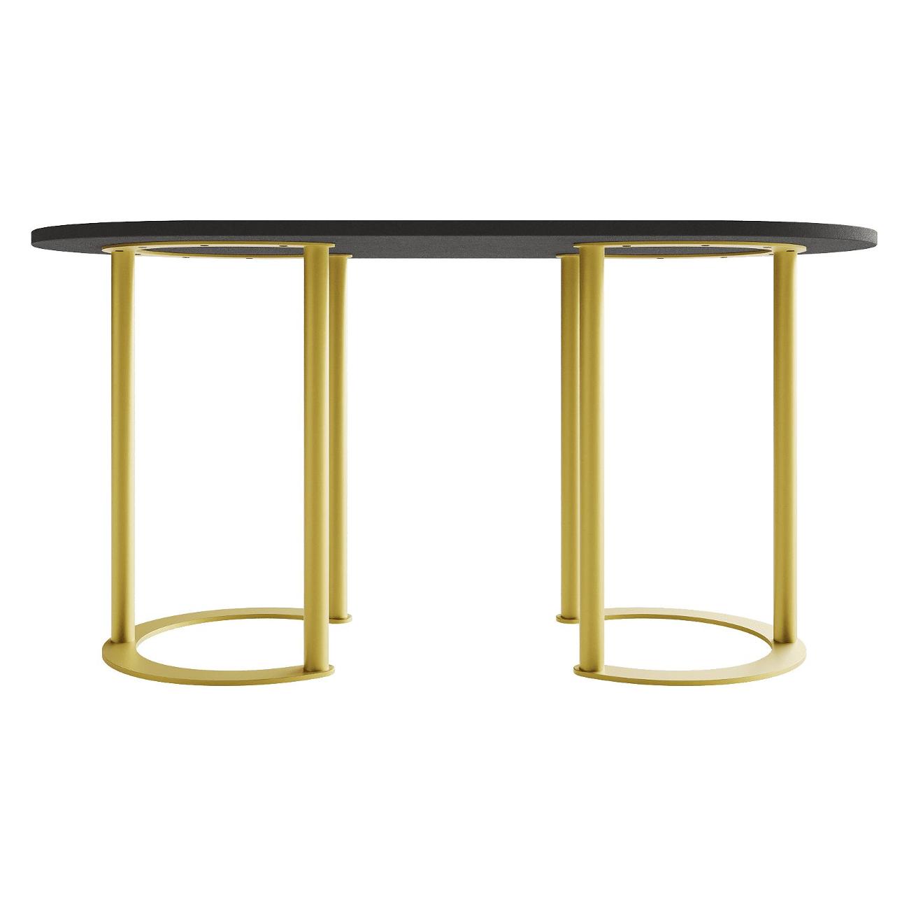 Столик журнальный GENGLASS DUHORSIX Low золотой