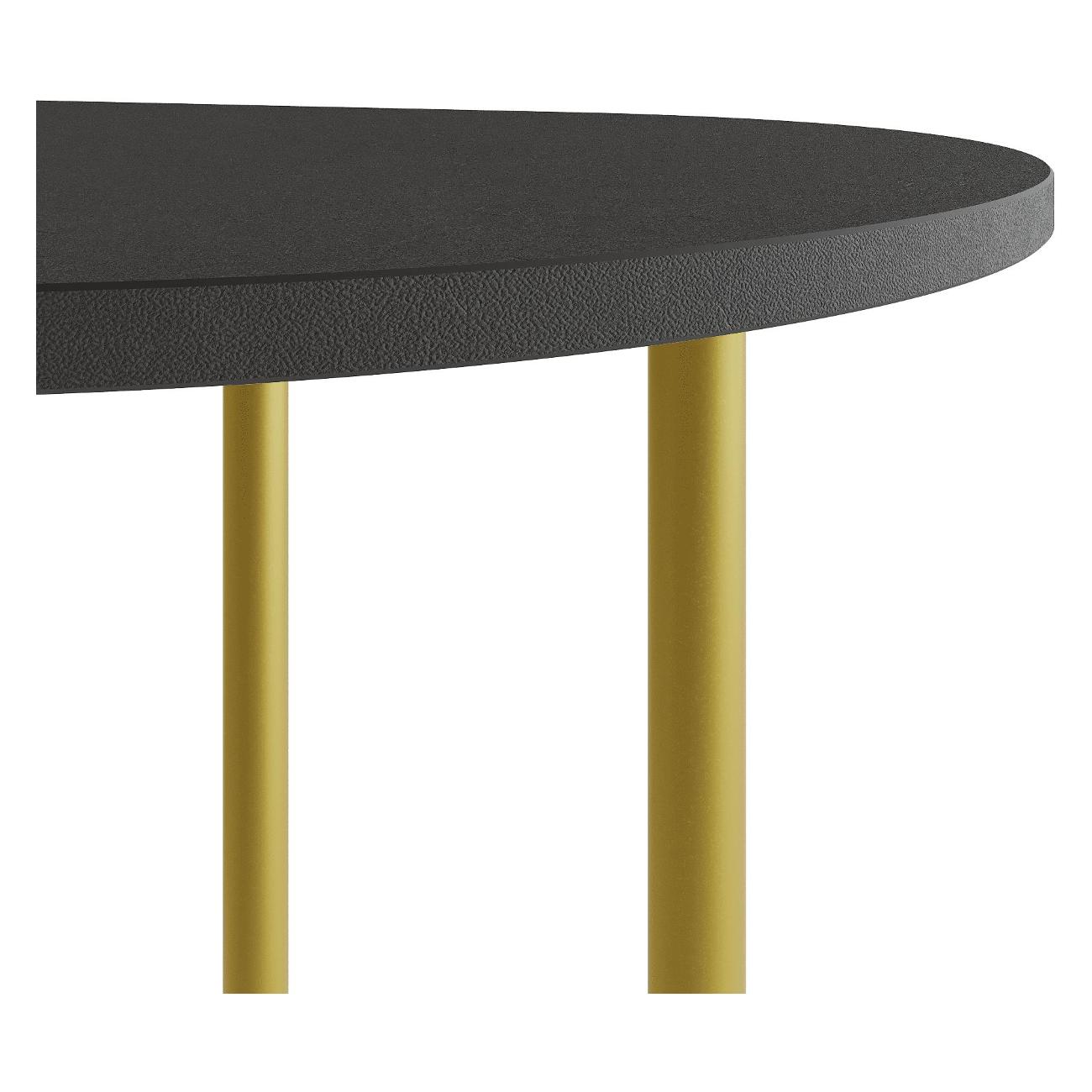 Столик журнальный GENGLASS DUHORSIX Low золотой