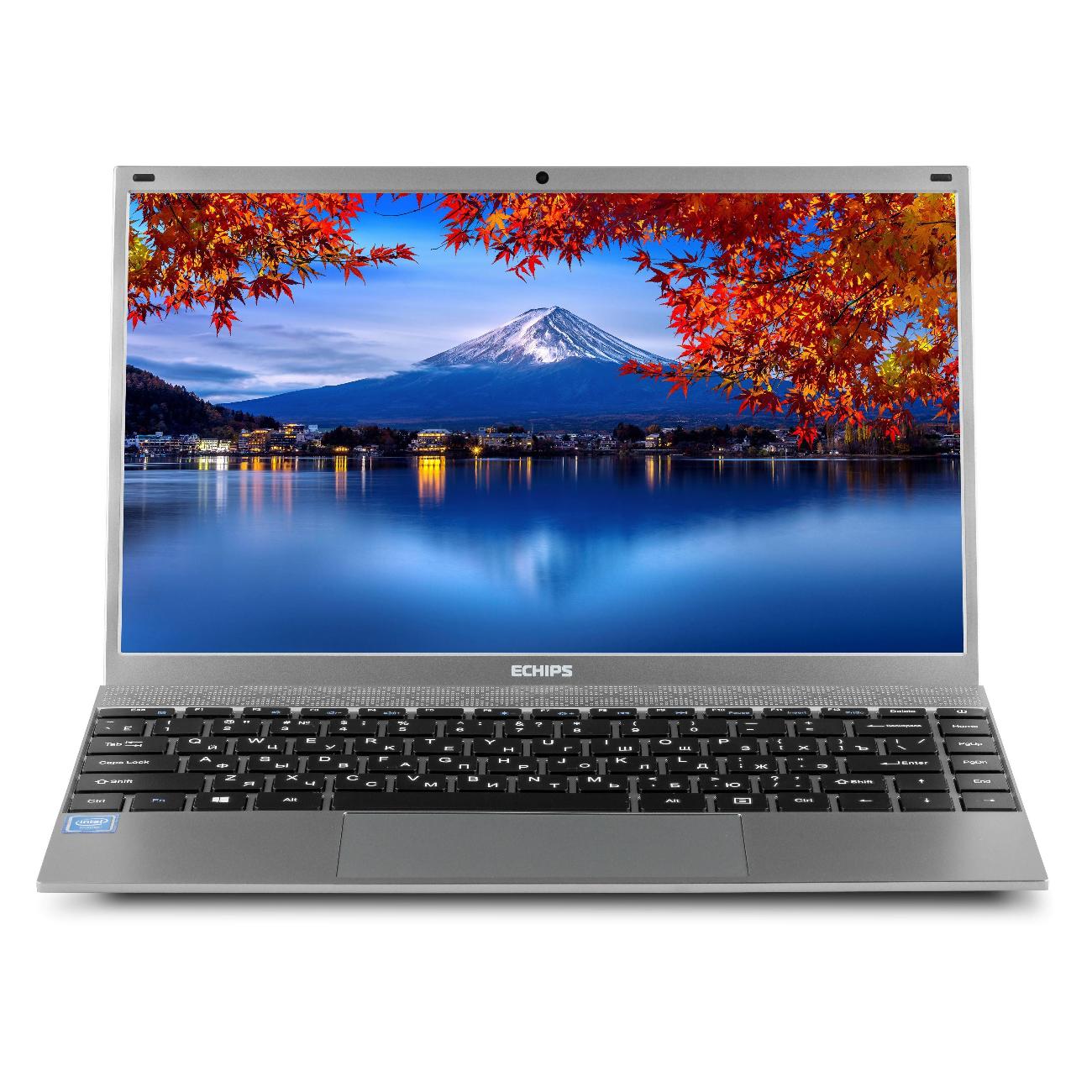 Ноутбук Echips Envy14 14.0" 1920x1080 IPS Intel Celeron J4125 8GB RAM SSD 240GB Win 11 Home