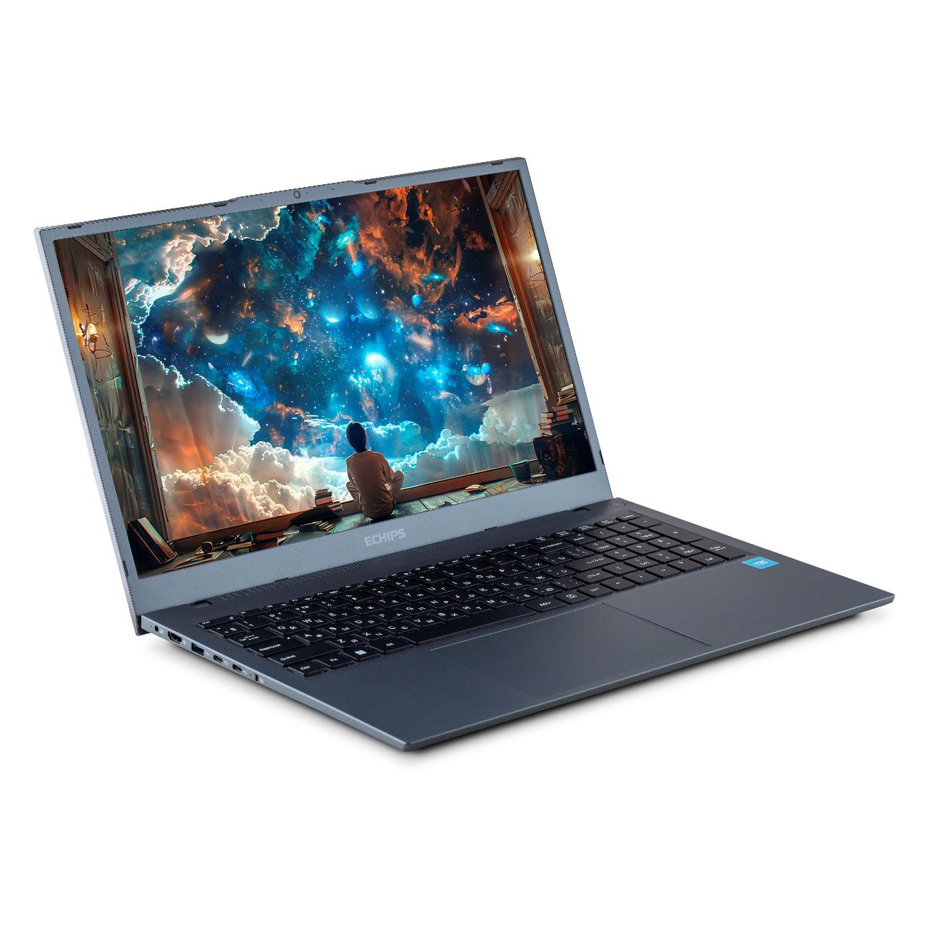 Ноутбук Echips Max 17.3" 1920x1080 IPS Intel Processor N100 8GB RAM SSD 256GB Win 11 Home