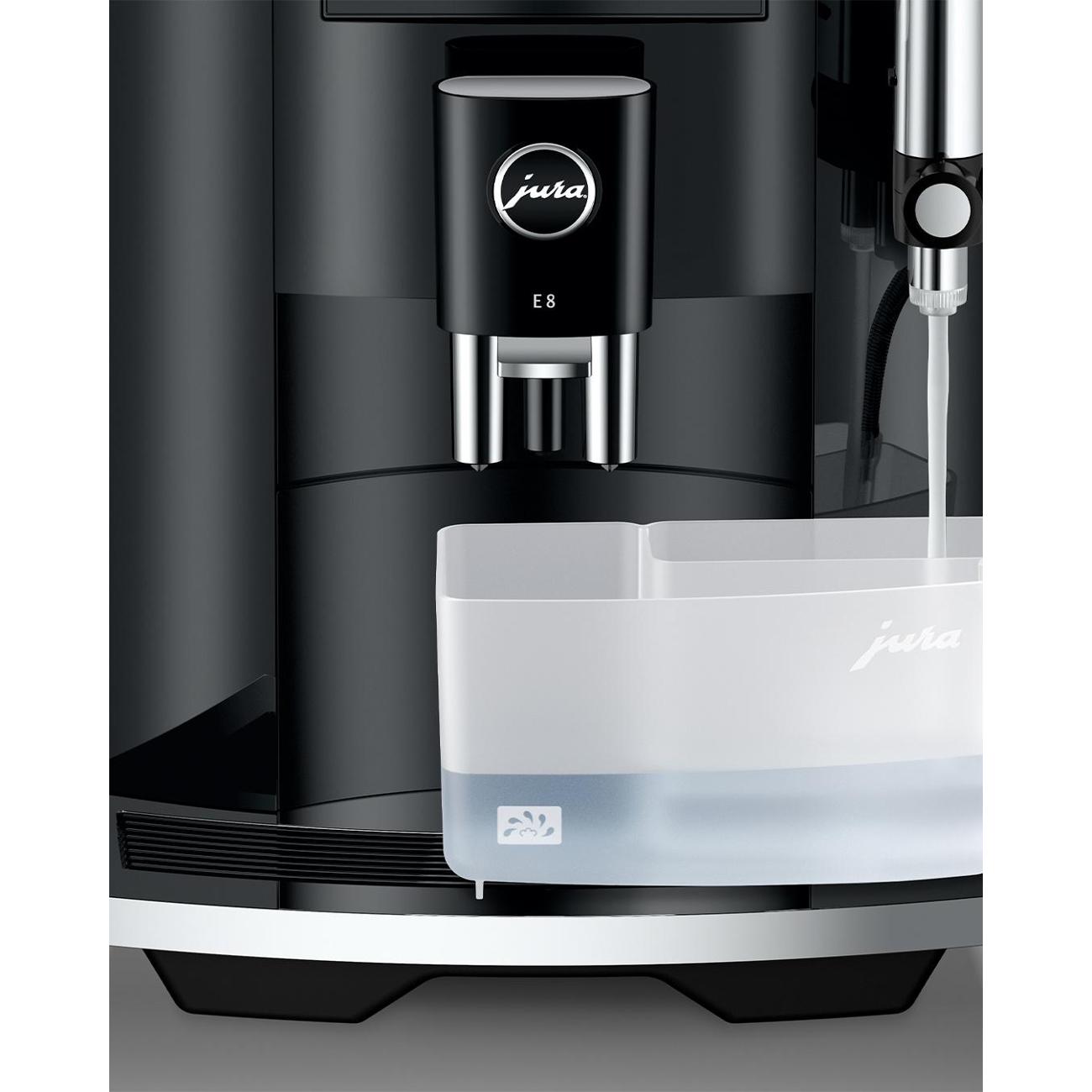 Кофемашина автоматическая Jura E8 PIANO Black (15584)