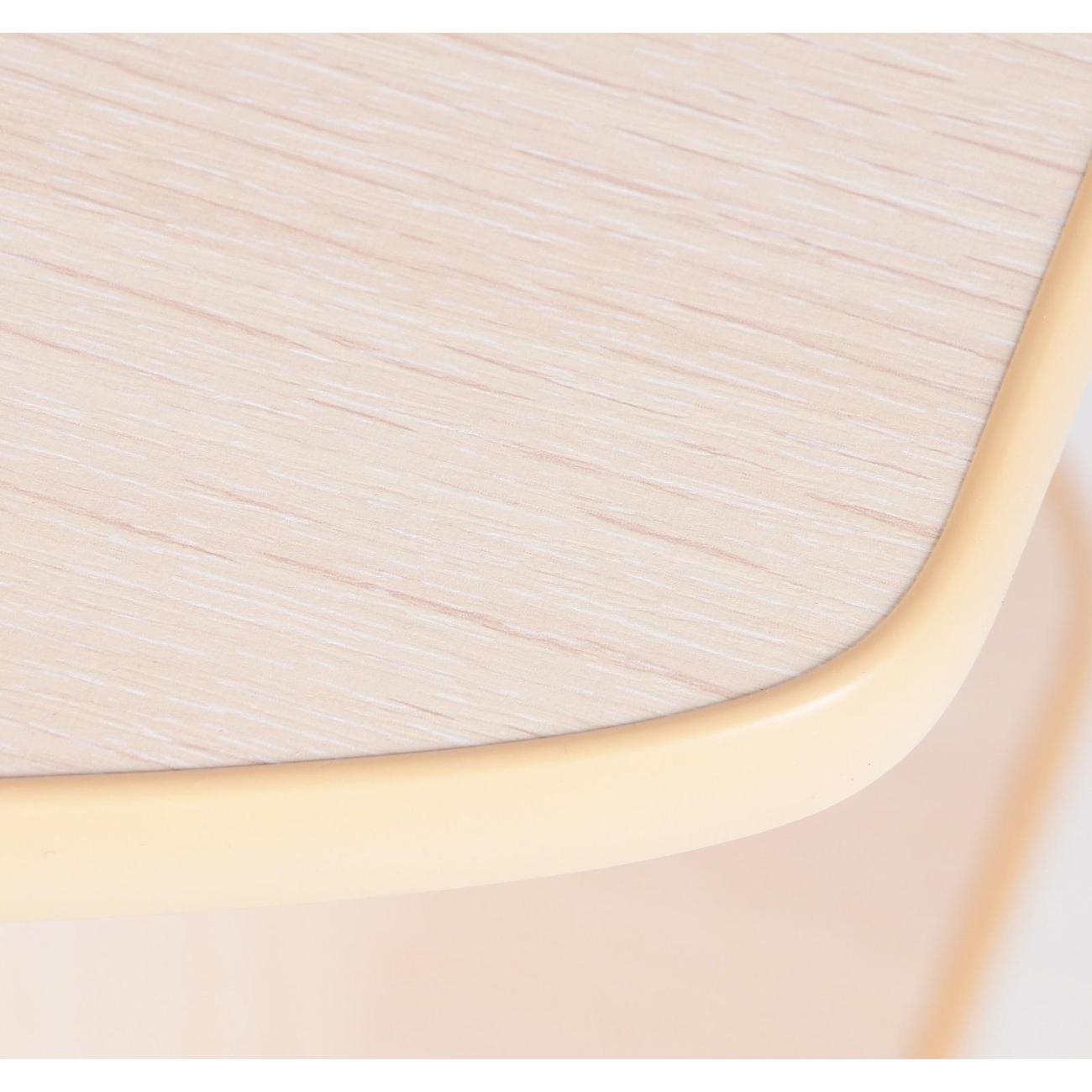 Столик журнальный нет бренда 4632930 дуб молочный