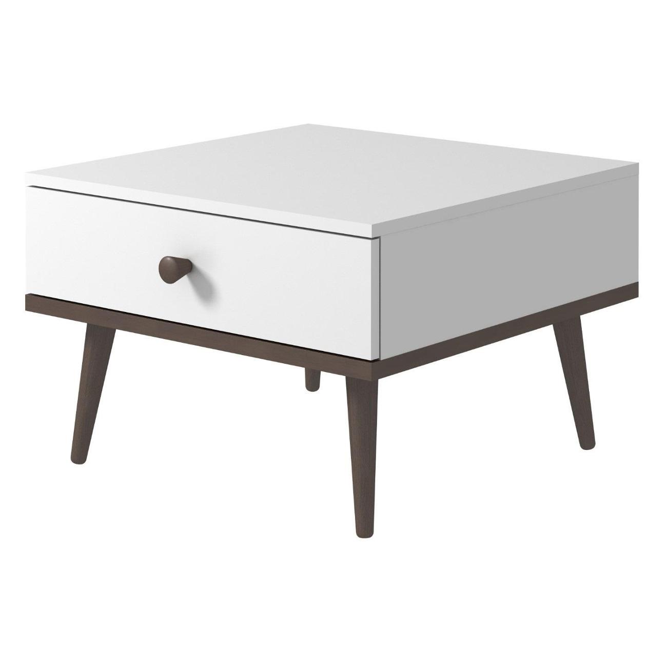 Столик журнальный нет бренда 10335974 белый