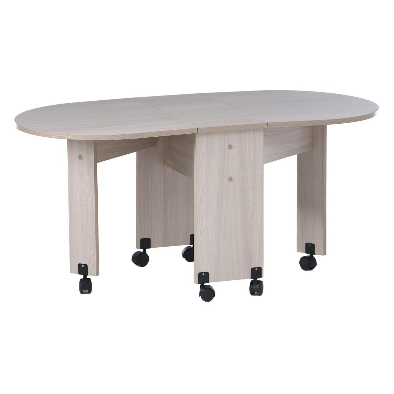 Столик журнальный нет бренда 4882635 ясень шимо светлый