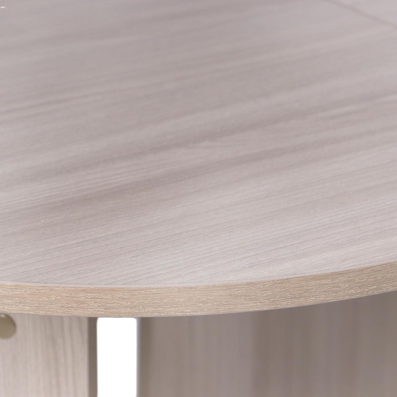 Столик журнальный нет бренда 4882635 ясень шимо светлый