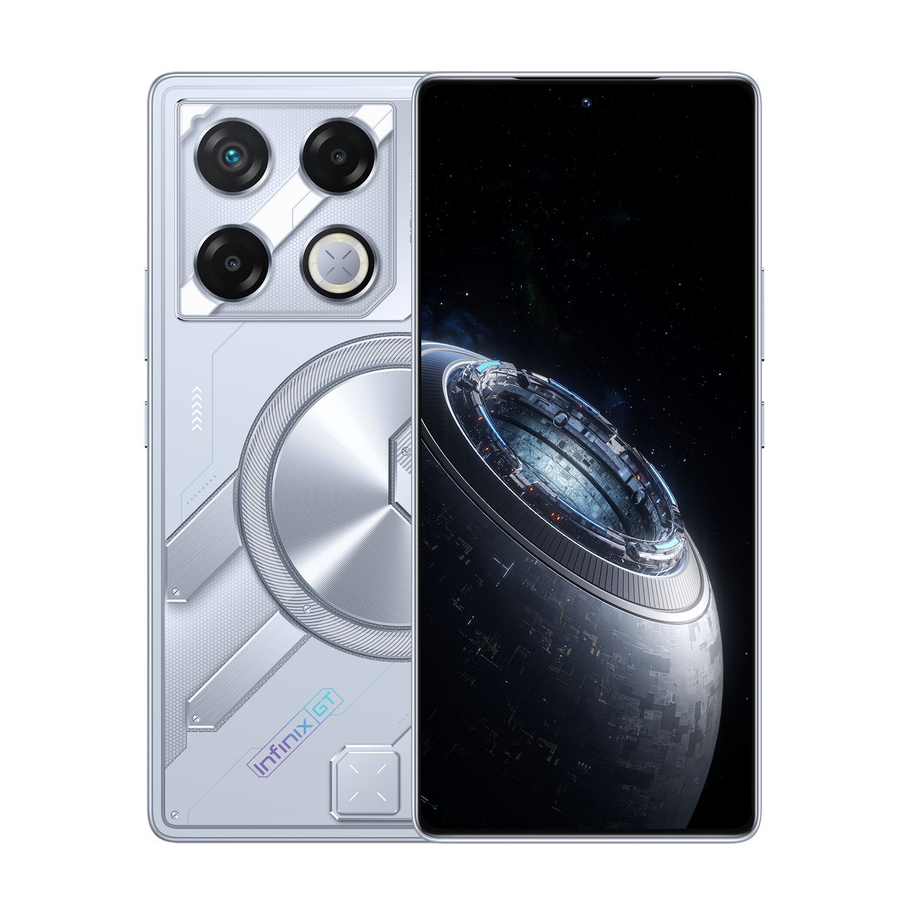 Смартфон Infinix GT 20 Pro 12/256GB Mecha серебристый