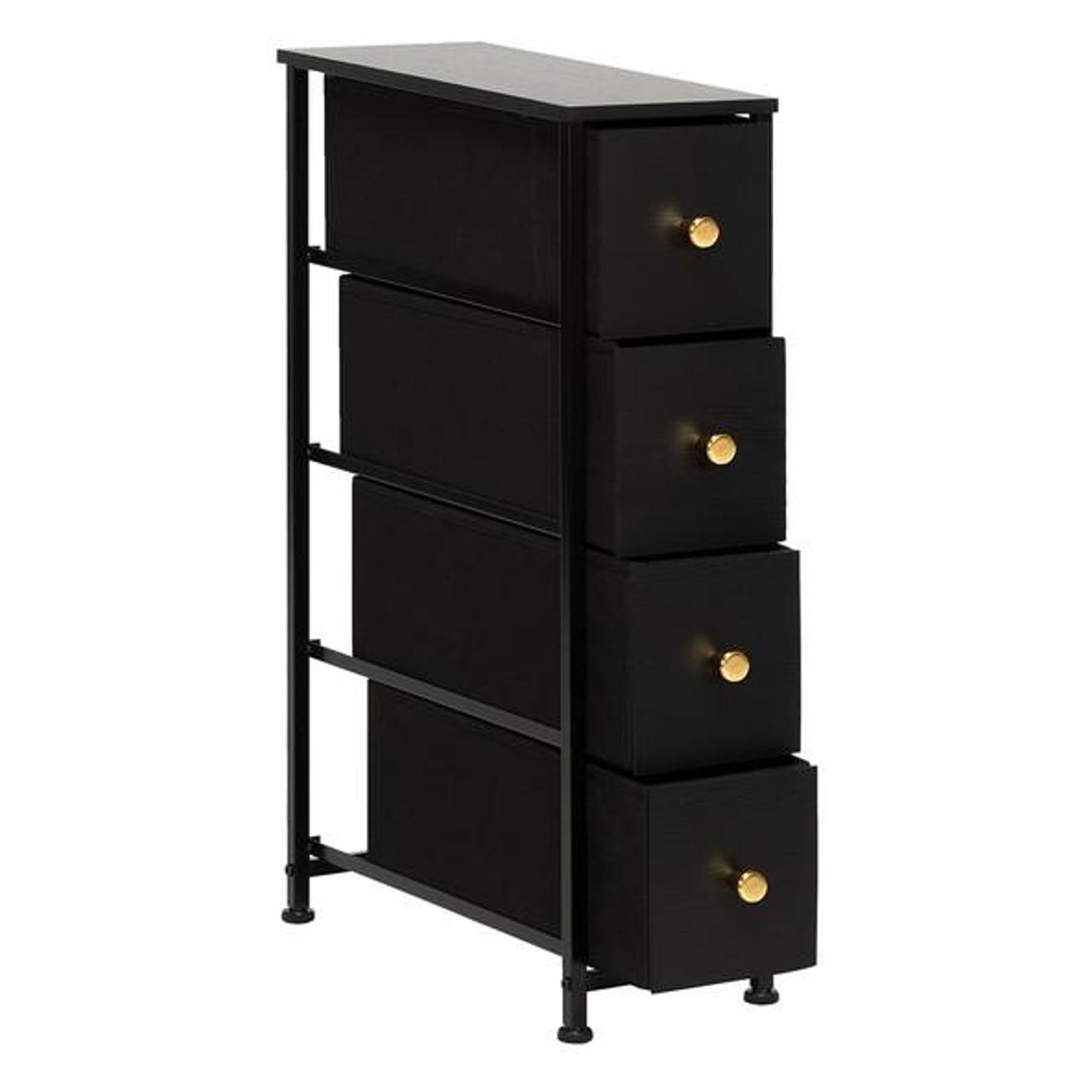 Комод бельевой Leset Линкс 4 узкий