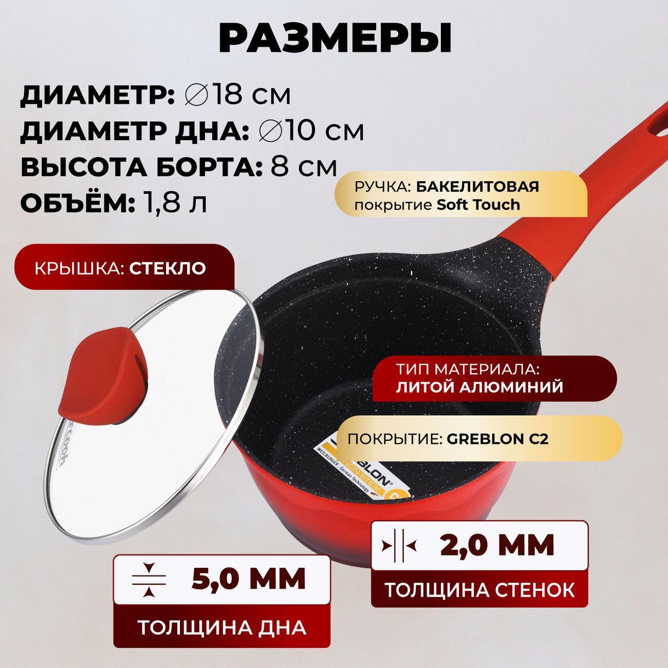 Ковш AMERCOOK AC0109304.18RD