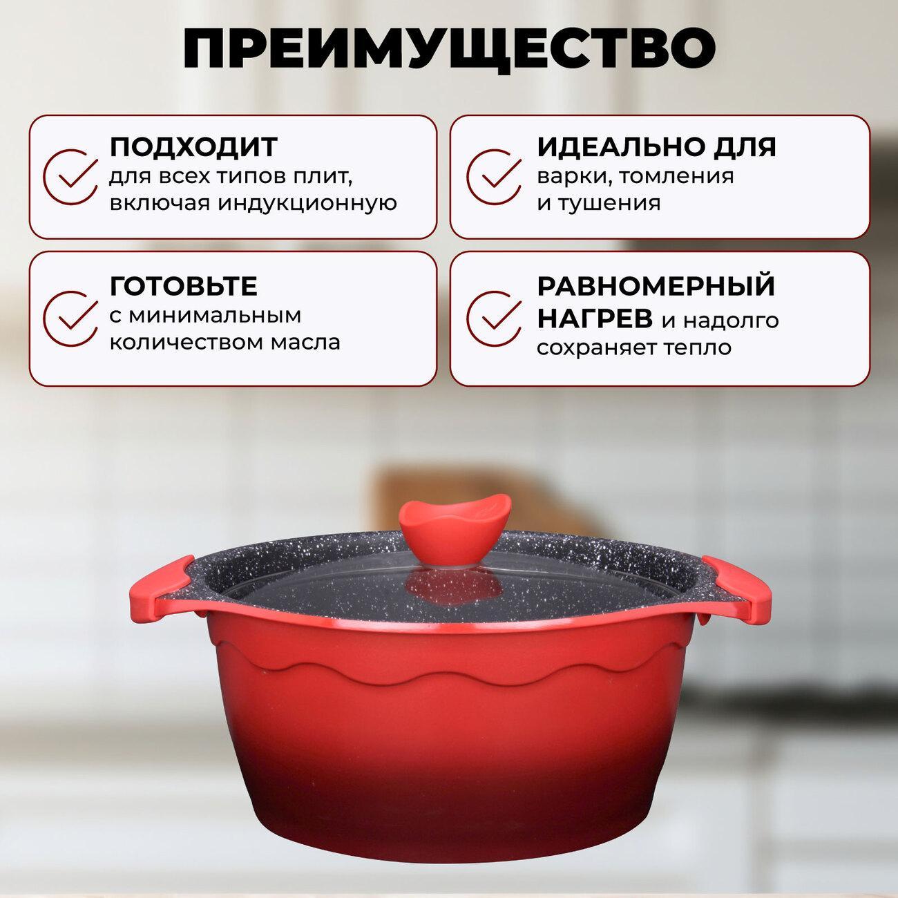 Кастрюля AMERCOOK AC0109305.24RD