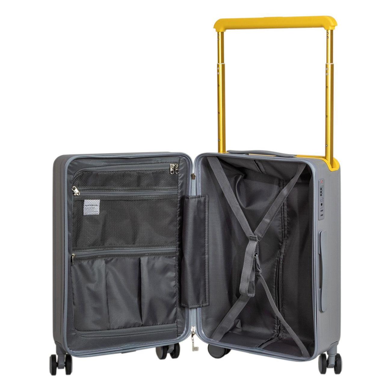 Чемодан National NLT111-S Gray