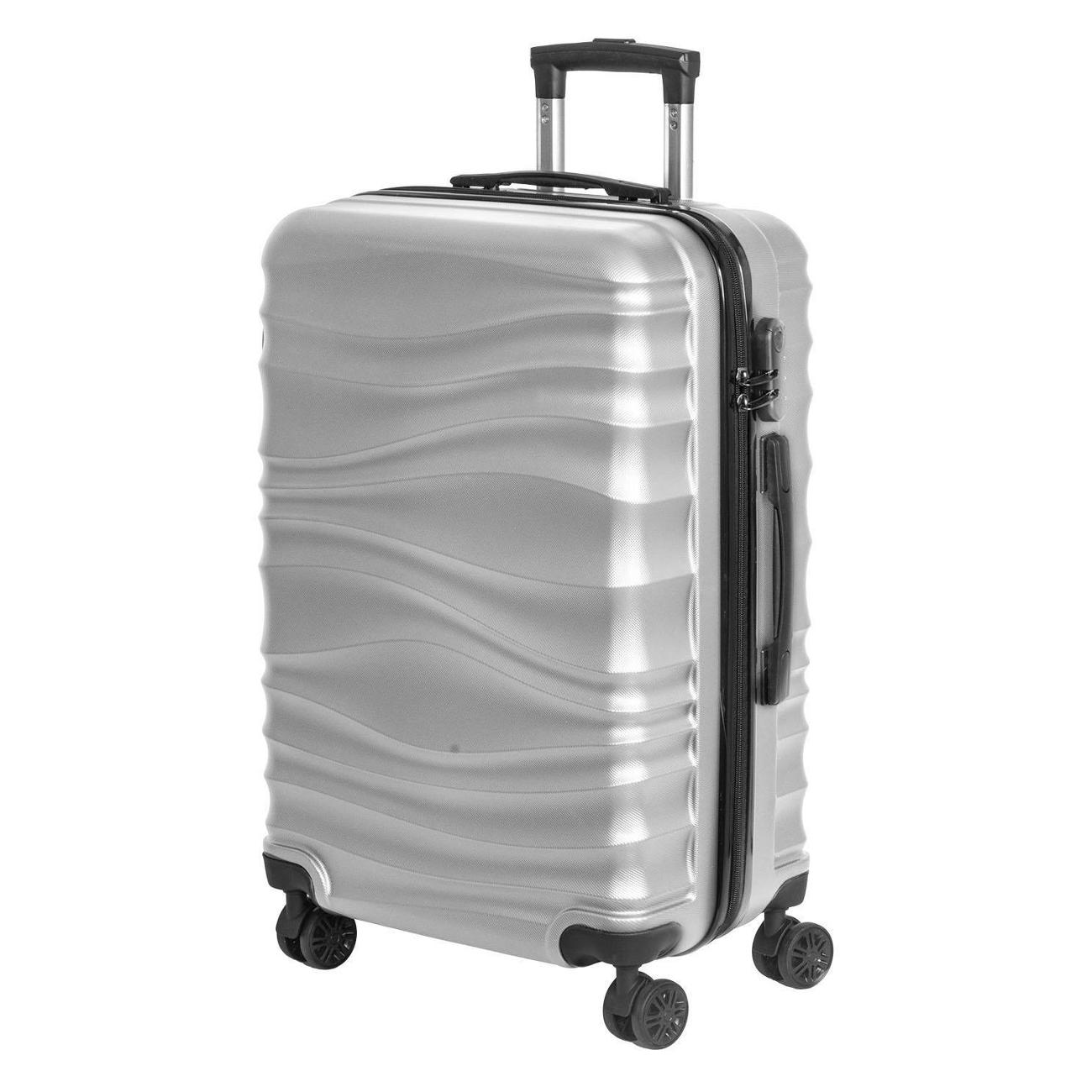 Чемодан Fusion FTS-1006-M silver