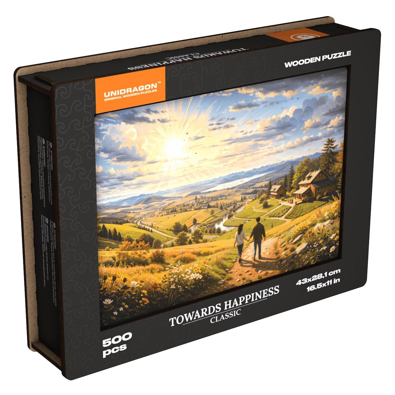 Пазл UNIDRAGON Classic К Счастью, 500 деталей